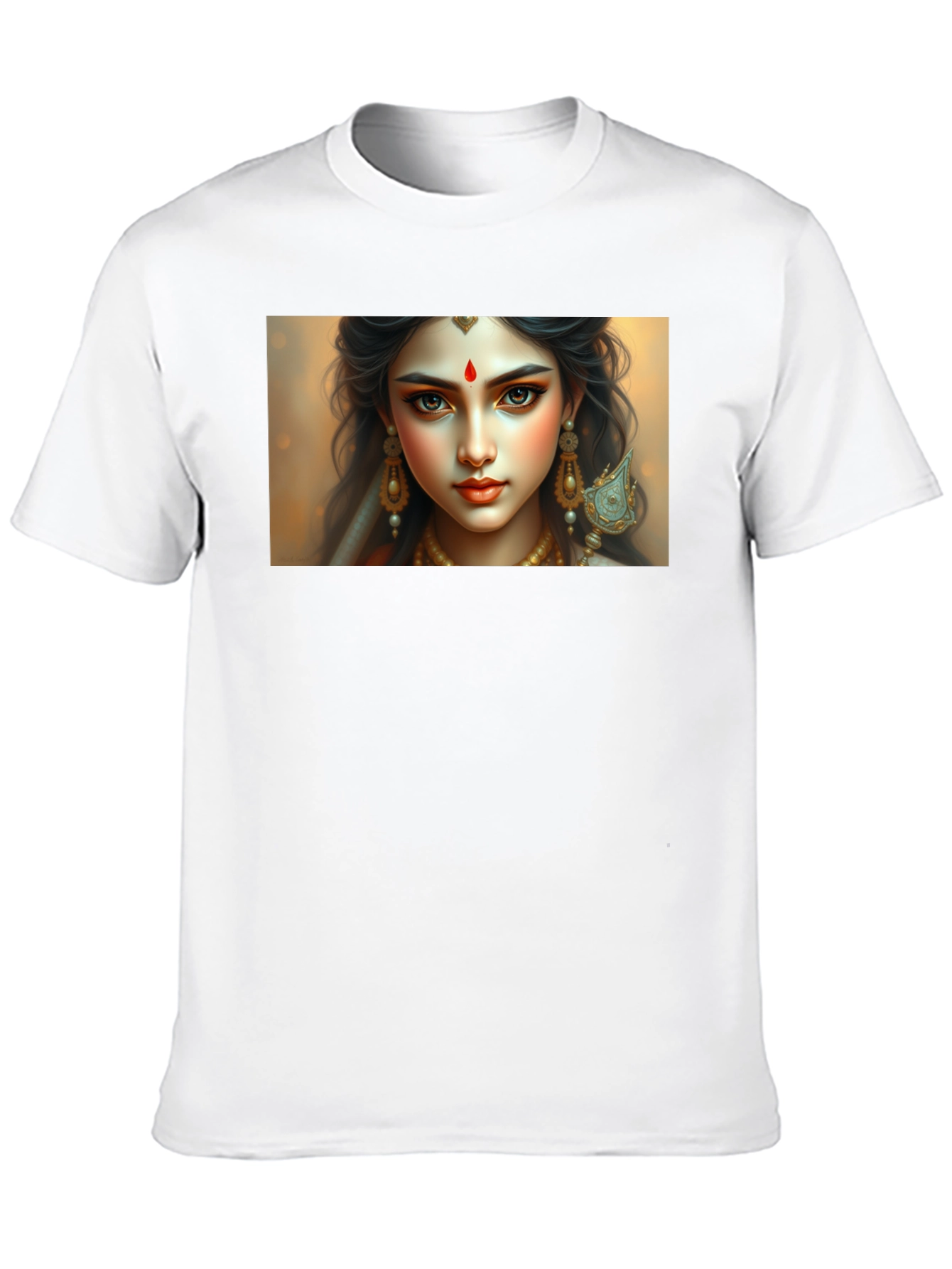 Goddess Graphic Tee - Stylish Unisex Black T-Shirt