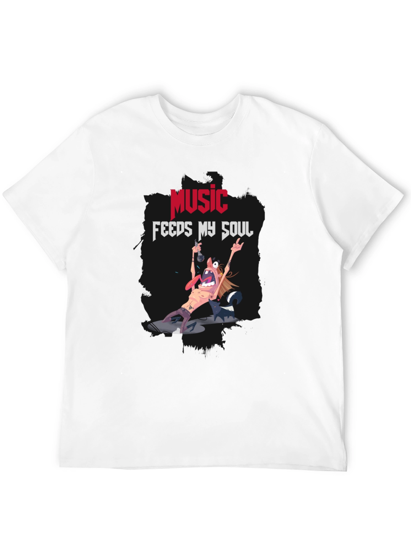 Music Feeds My Soul Graphic Tee
