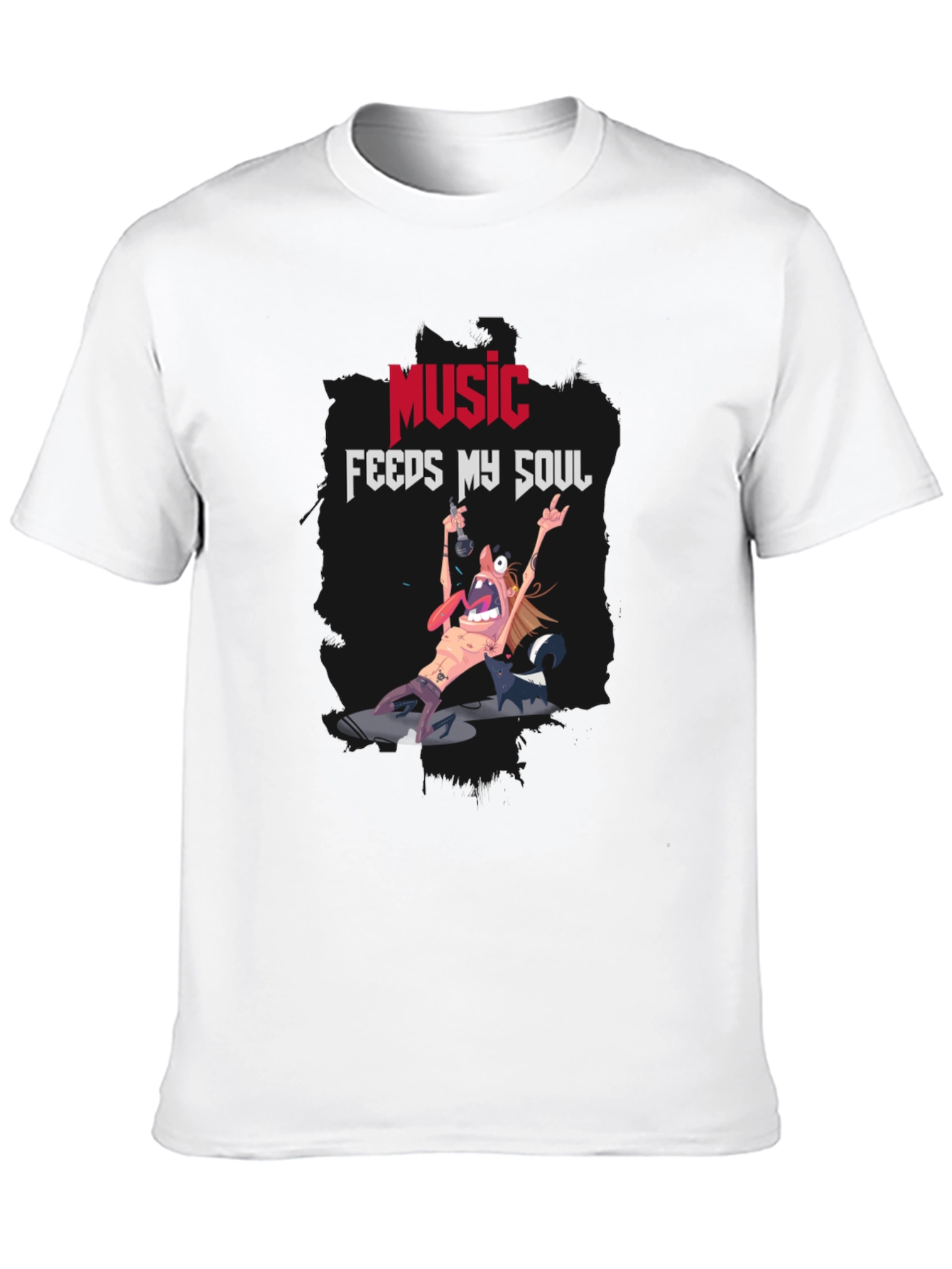 Music Feeds My Soul Graphic Tee
