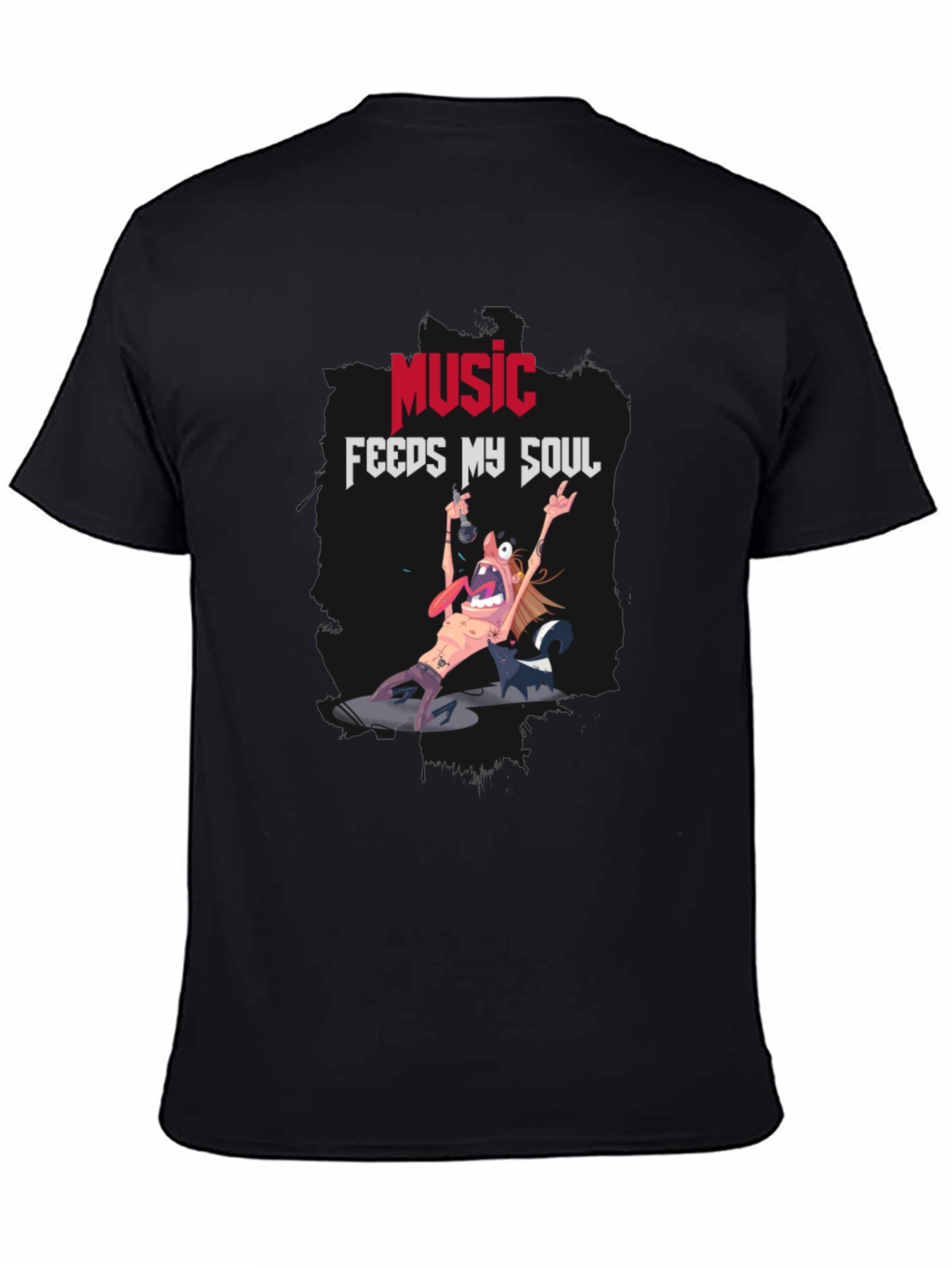 Music Feeds My Soul Graphic Tee