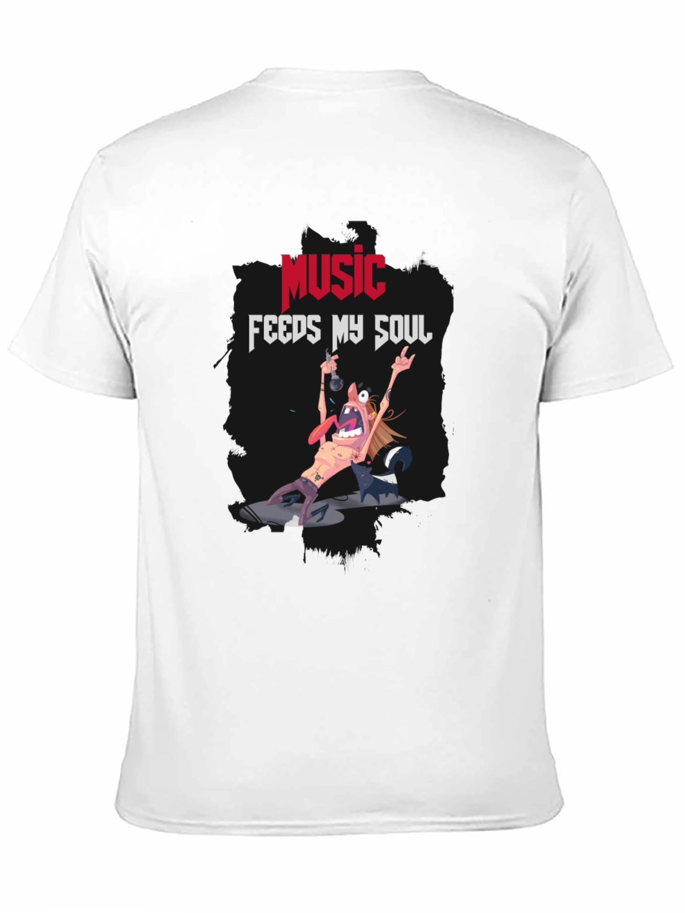 Music Feeds My Soul Graphic Tee