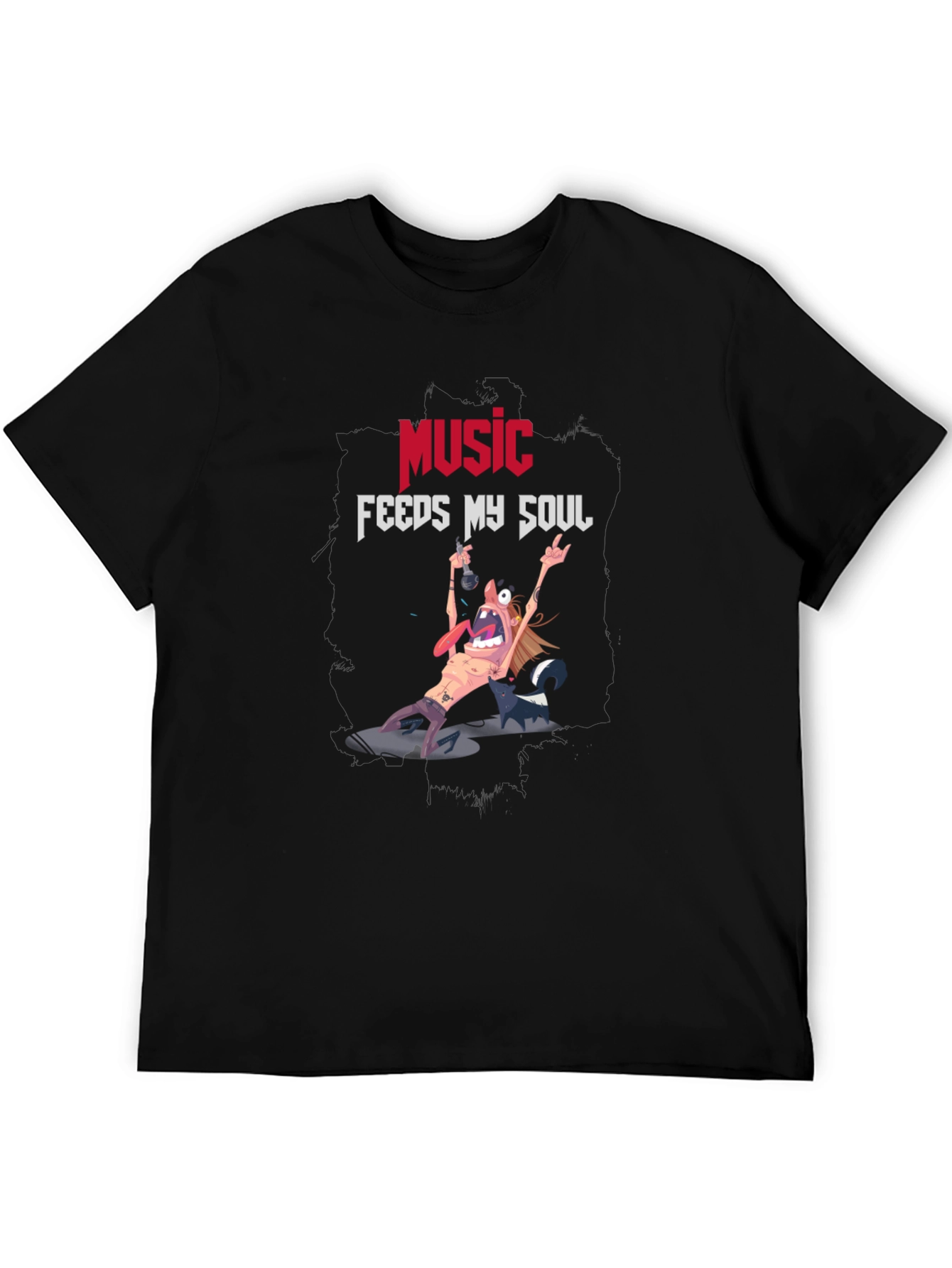 Music Feeds My Soul Graphic Tee