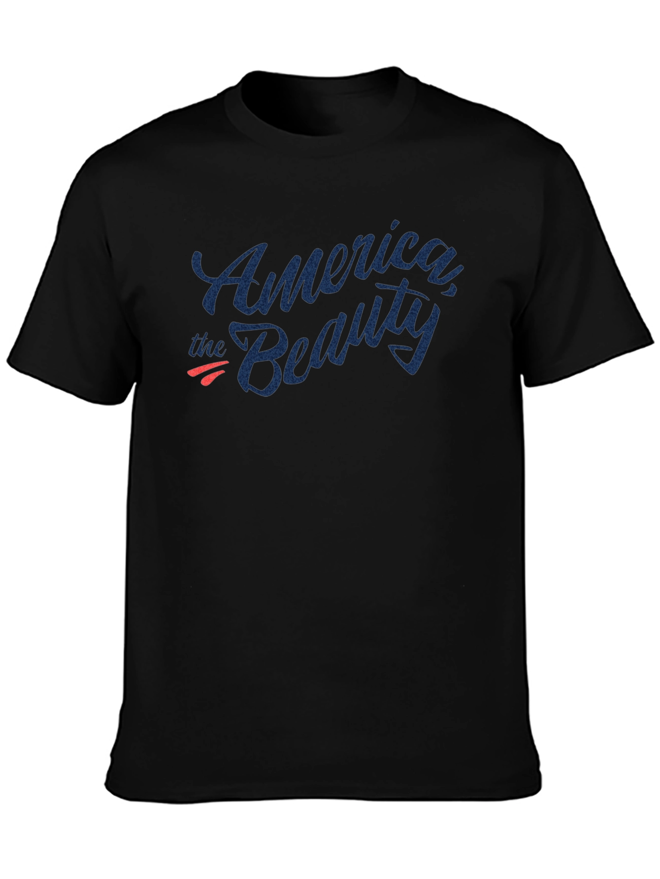 America the Beauty Graphic Tee - Patriotic Casual Wear