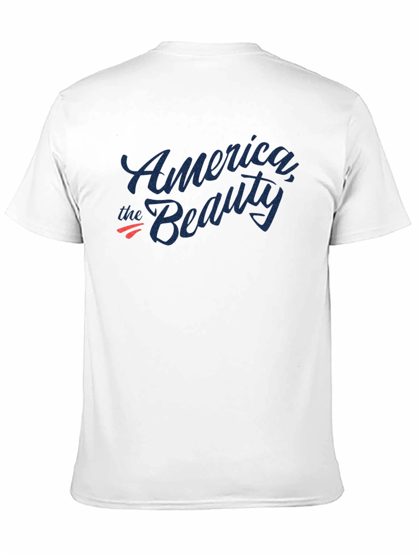 America the Beauty Graphic Tee - Patriotic Casual Wear
