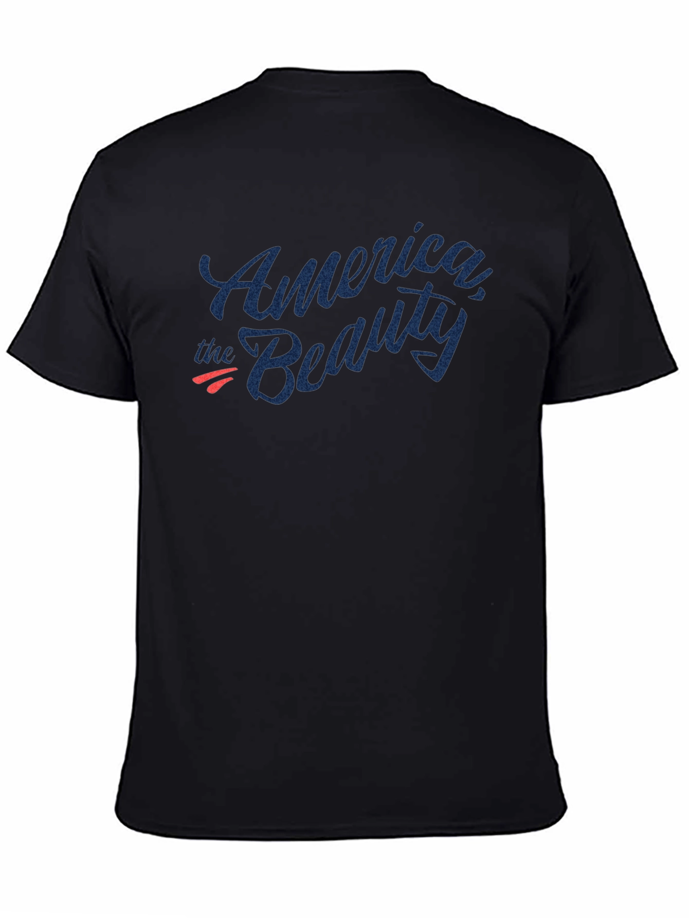 America the Beauty Graphic Tee - Patriotic Casual Wear