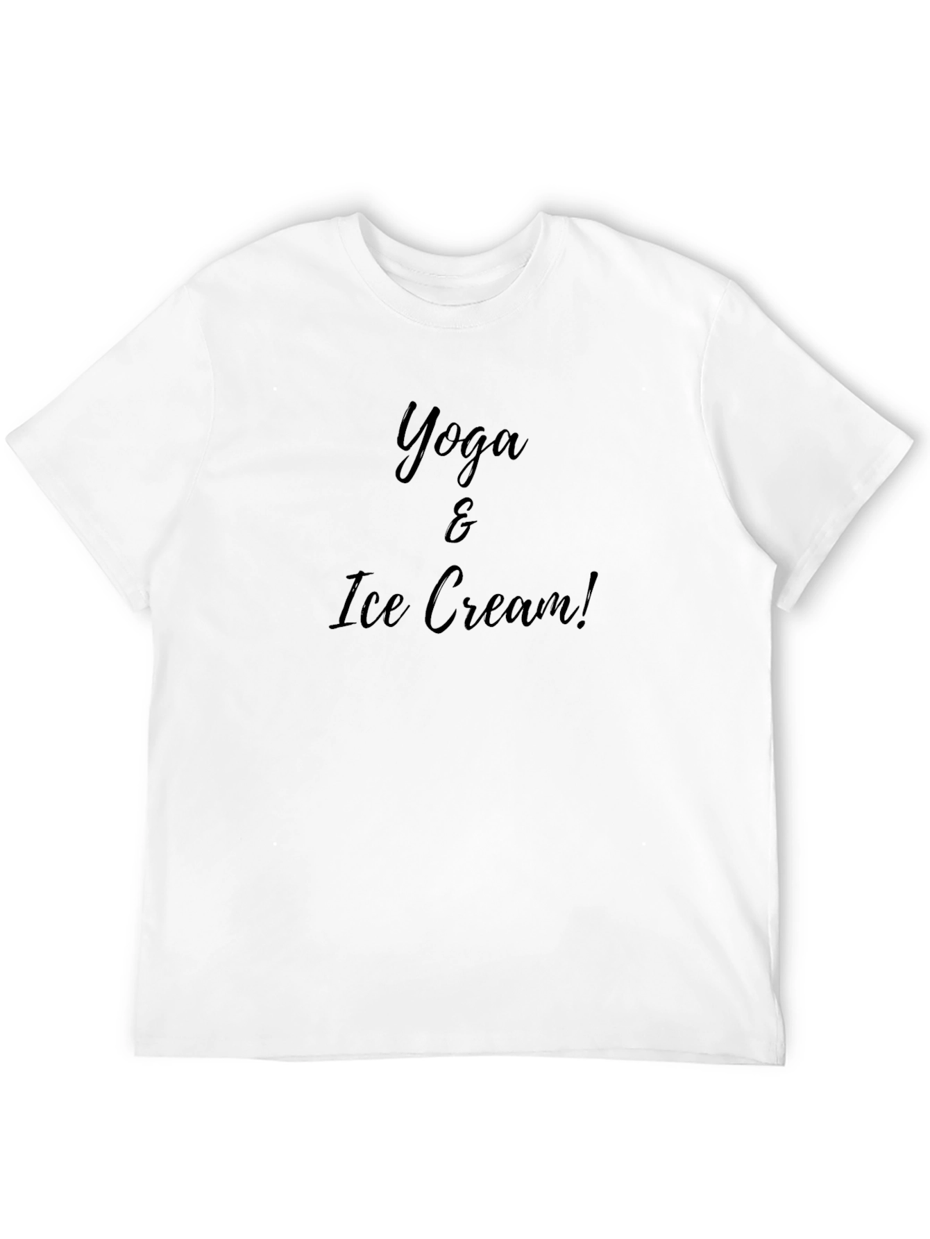 Yoga & Ice Cream! Graphic T-Shirt