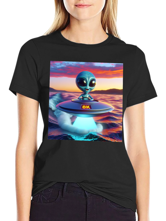 Alien UFO T-Shirt - 8K Graphics