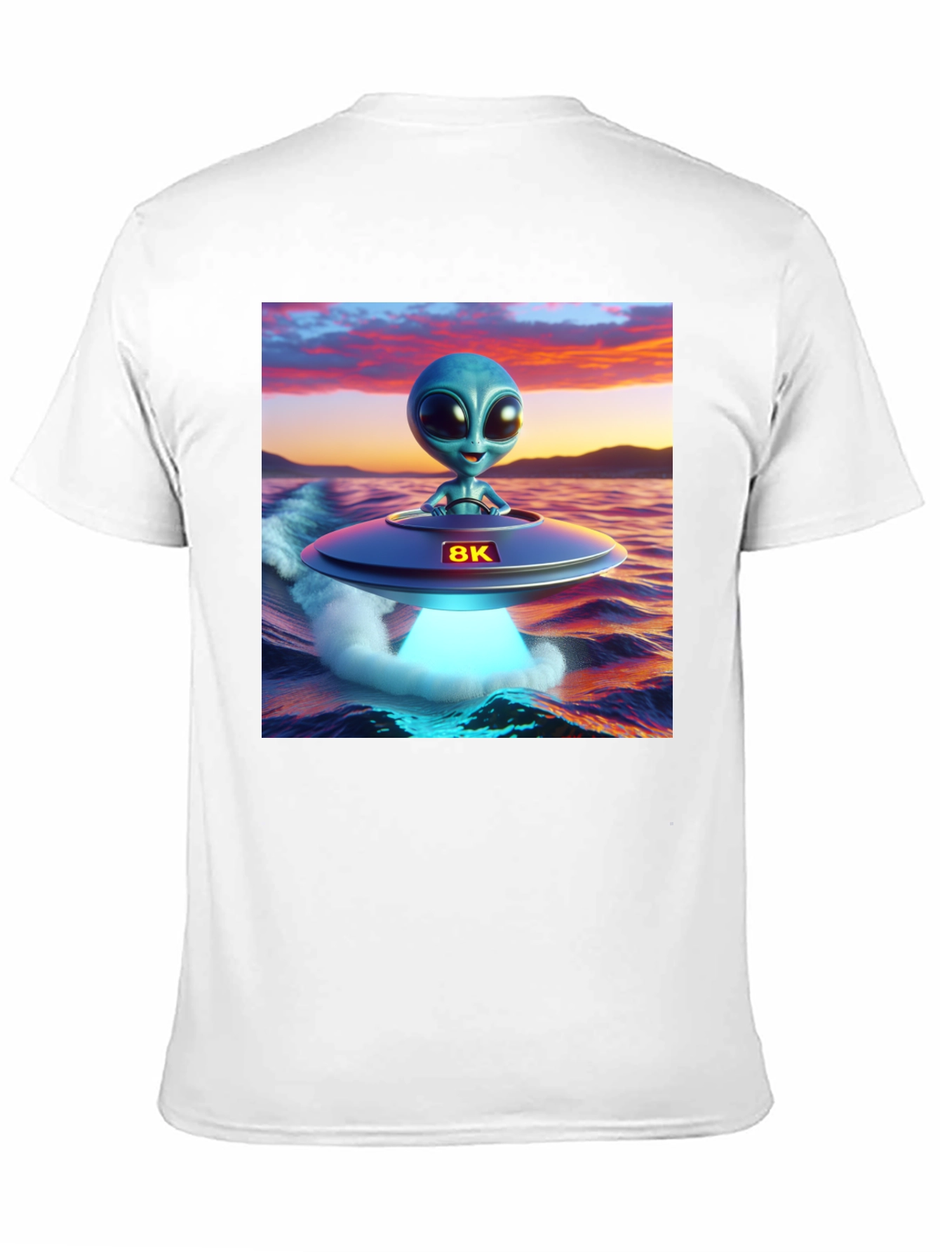 Alien UFO T-Shirt - 8K Graphics