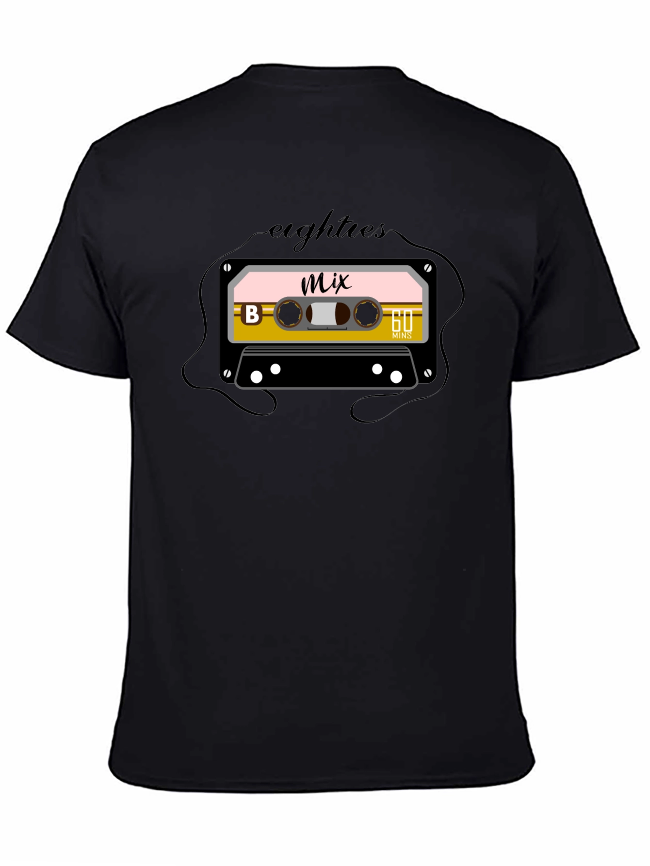 80s Retro Mix Tape Graphic Tee