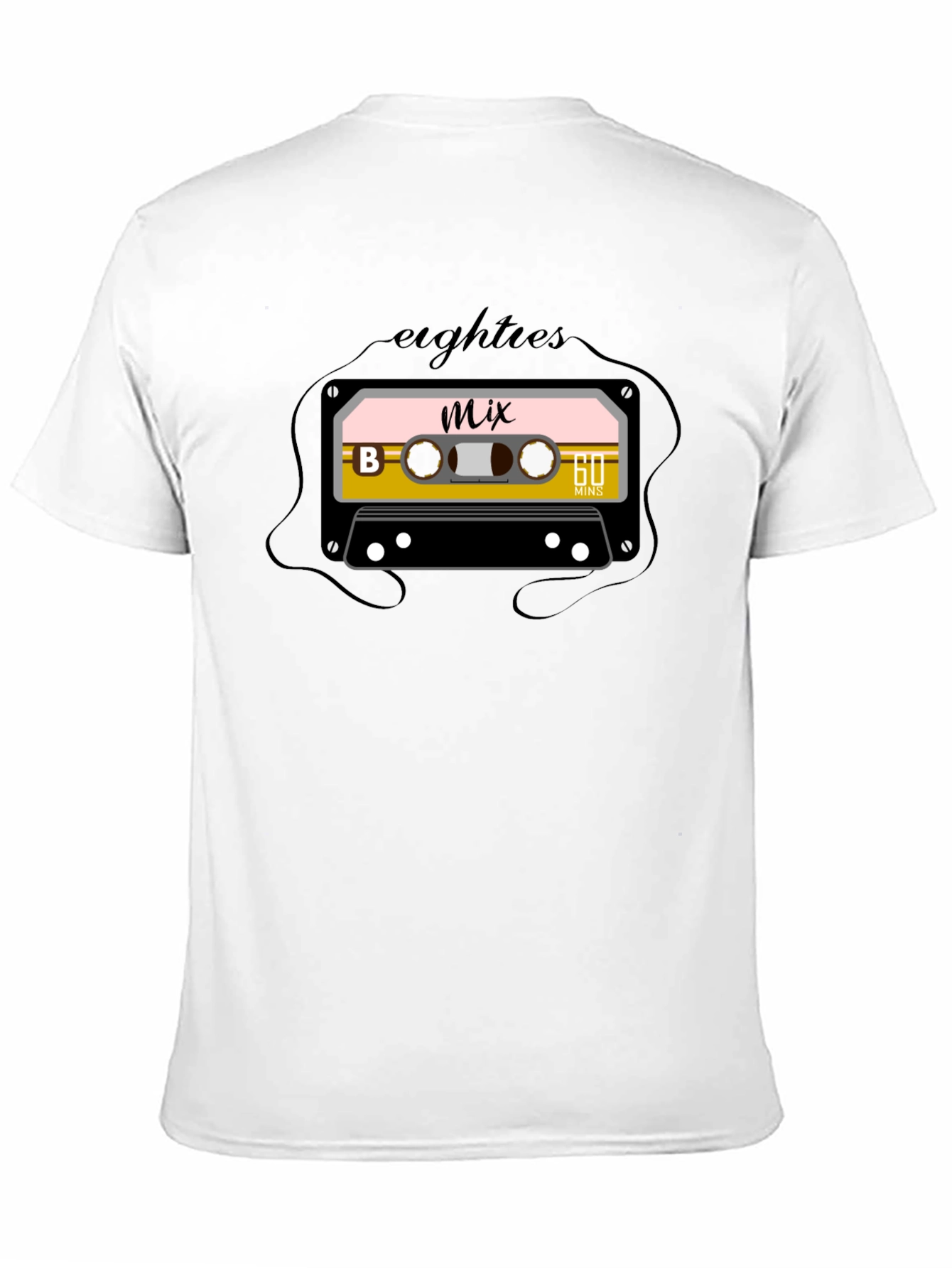 80s Retro Mix Tape Graphic Tee