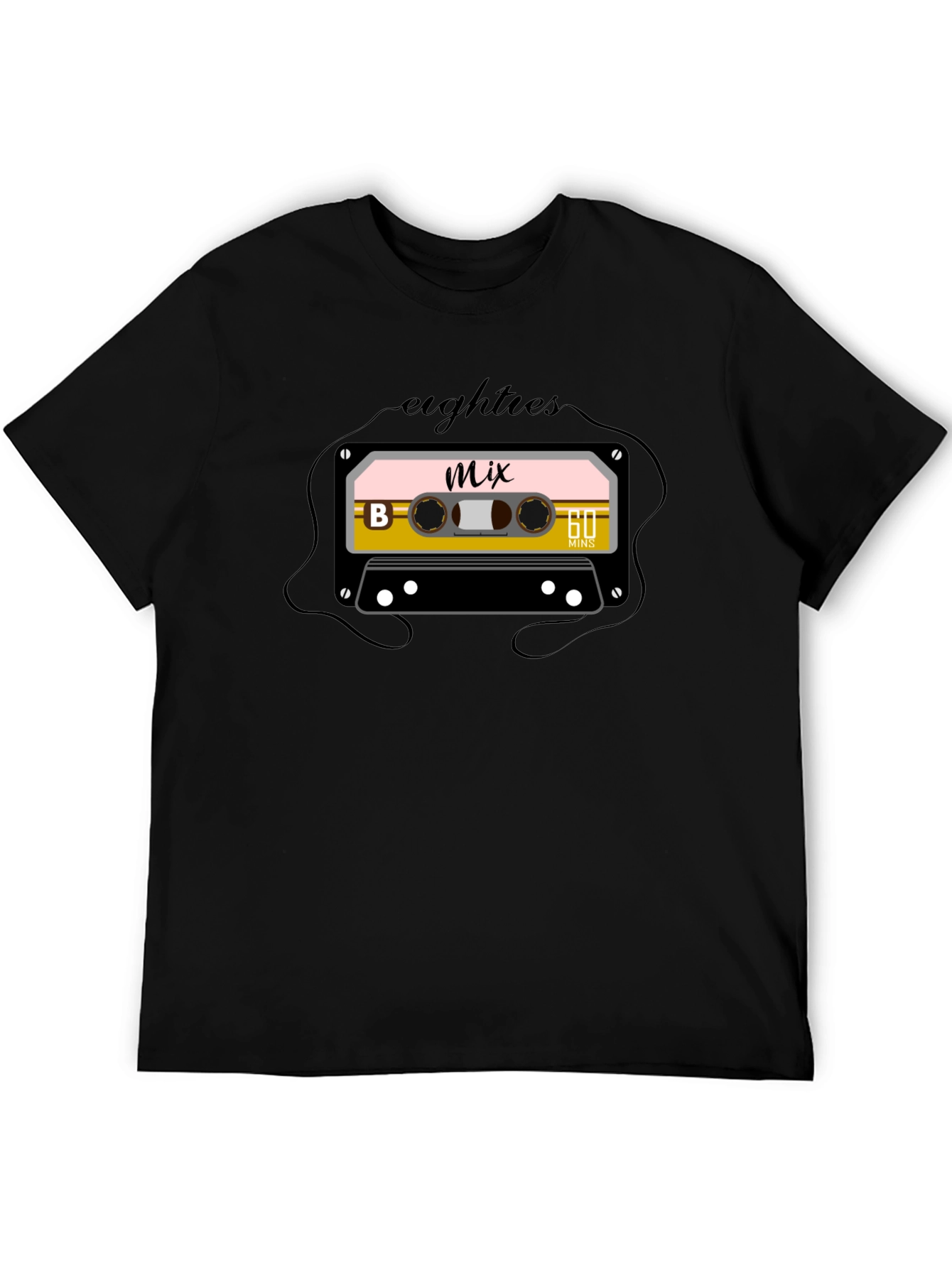80s Retro Mix Tape Graphic Tee