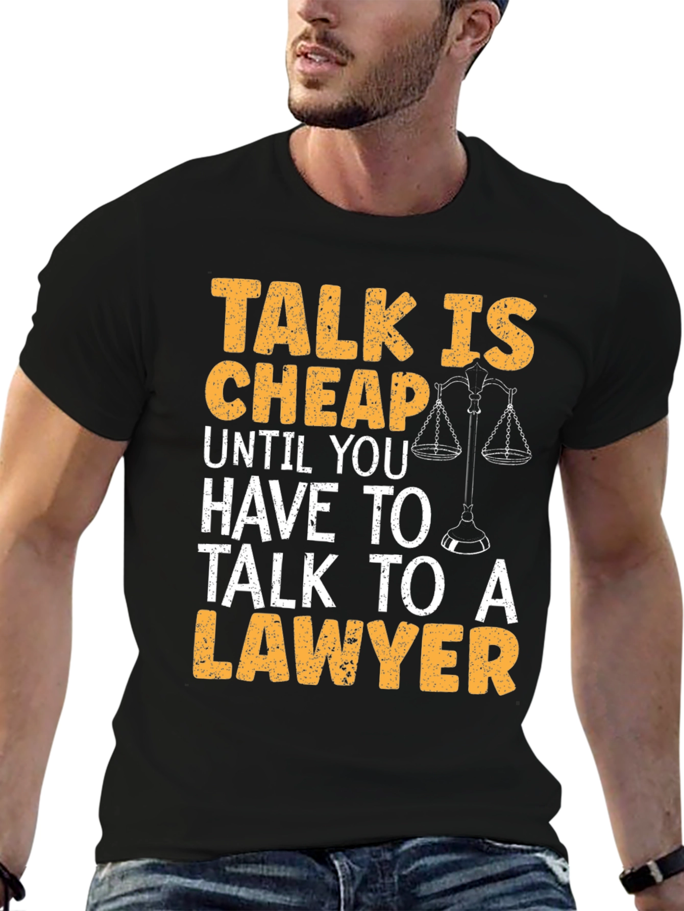 Talk Is Cheap Lawyer T-Shirt