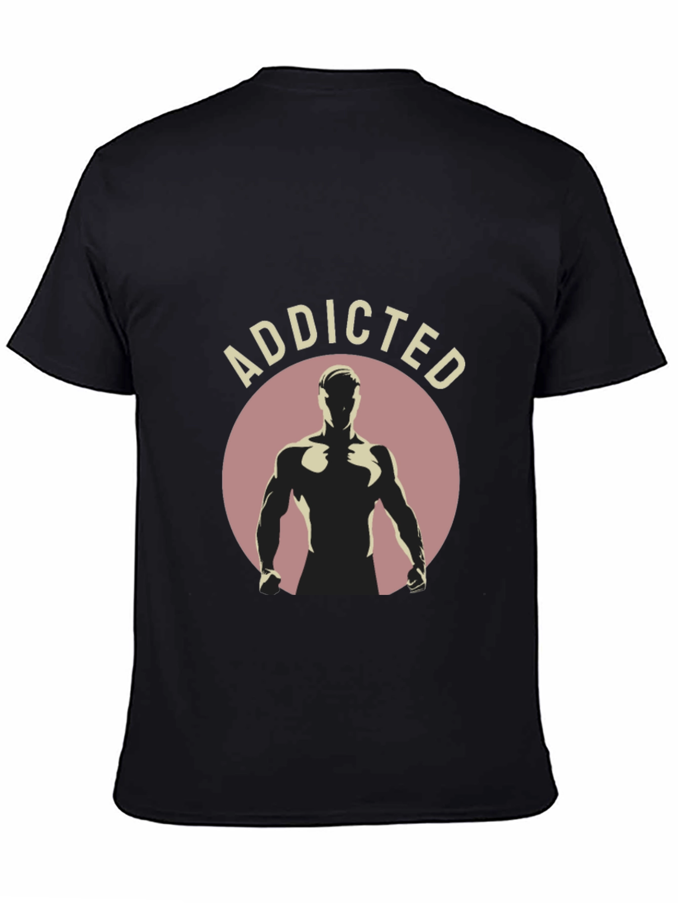 Addicted Graphic Tee - Mens Black T-Shirt