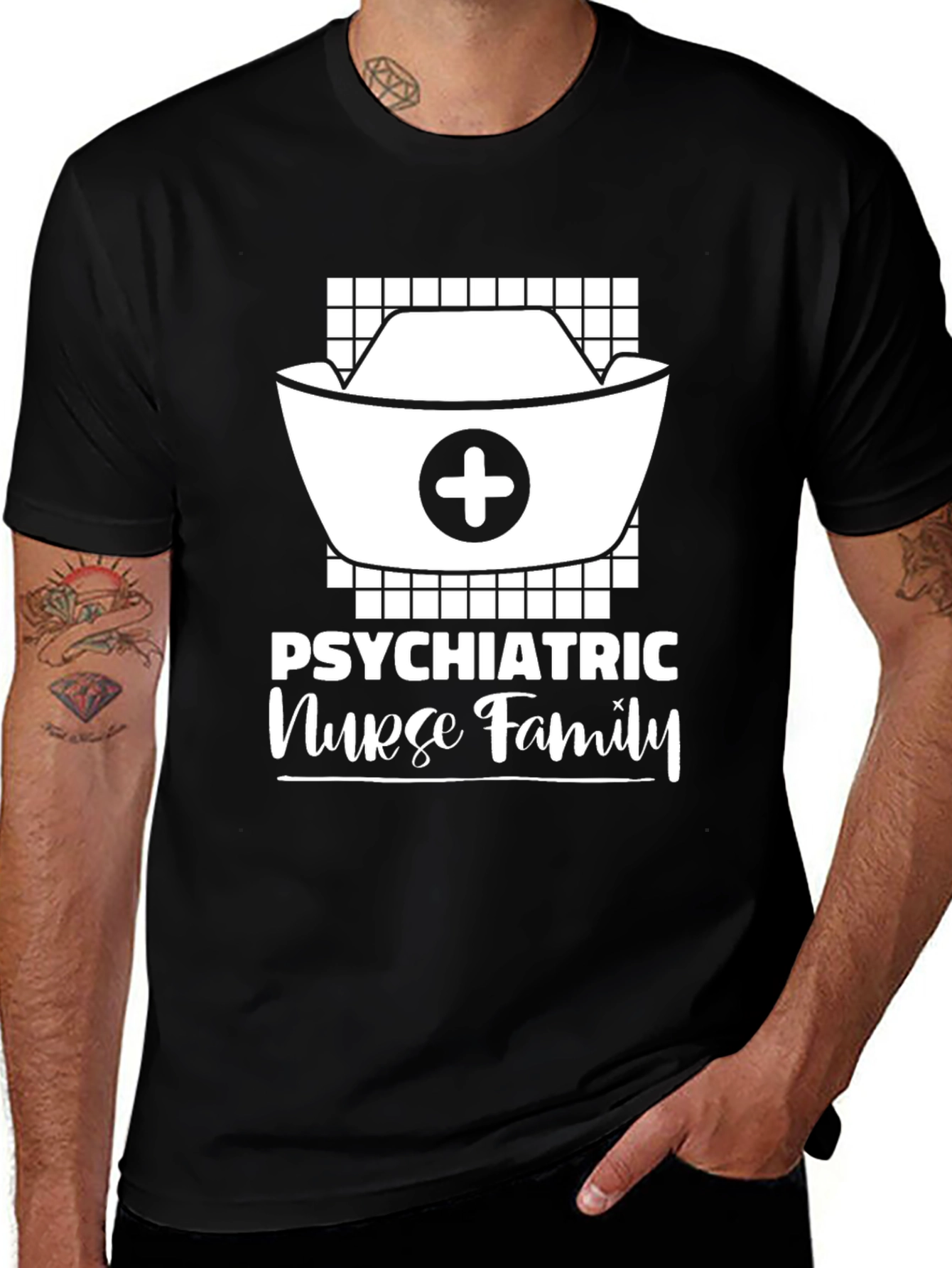 Psychiatric Nurse Family T-Shirt - Medical Apparel