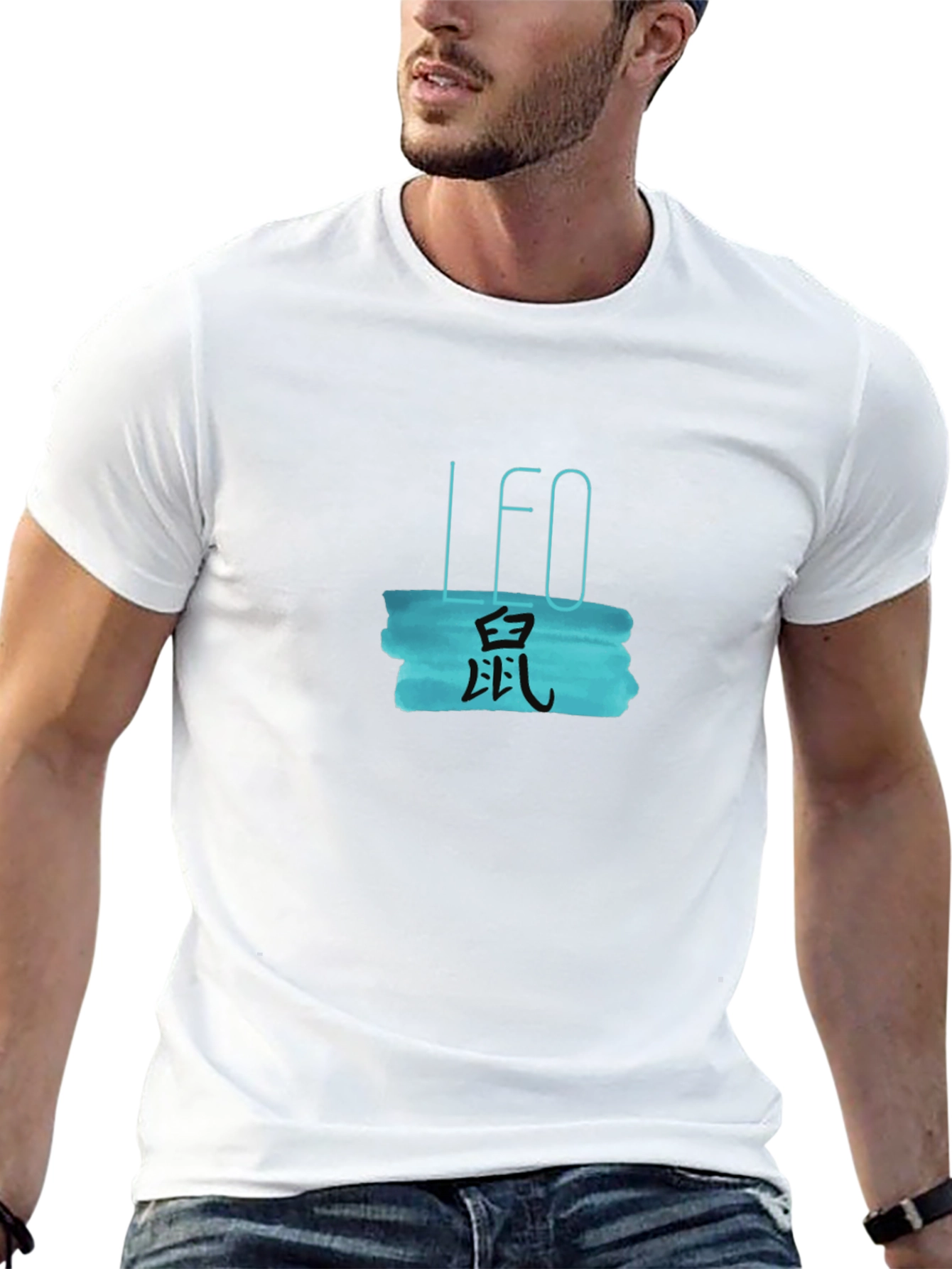 LEO Zodiac Black T-Shirt