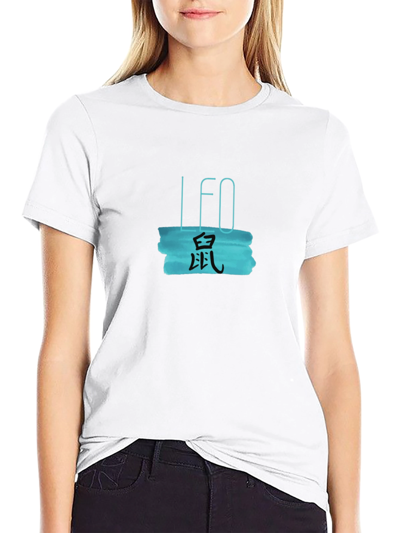 LEO Zodiac Black T-Shirt