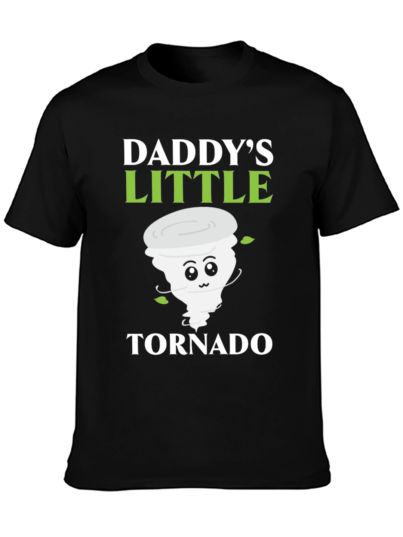 Daddys Little Tornado T-Shirt Cute Fathers Day Gift