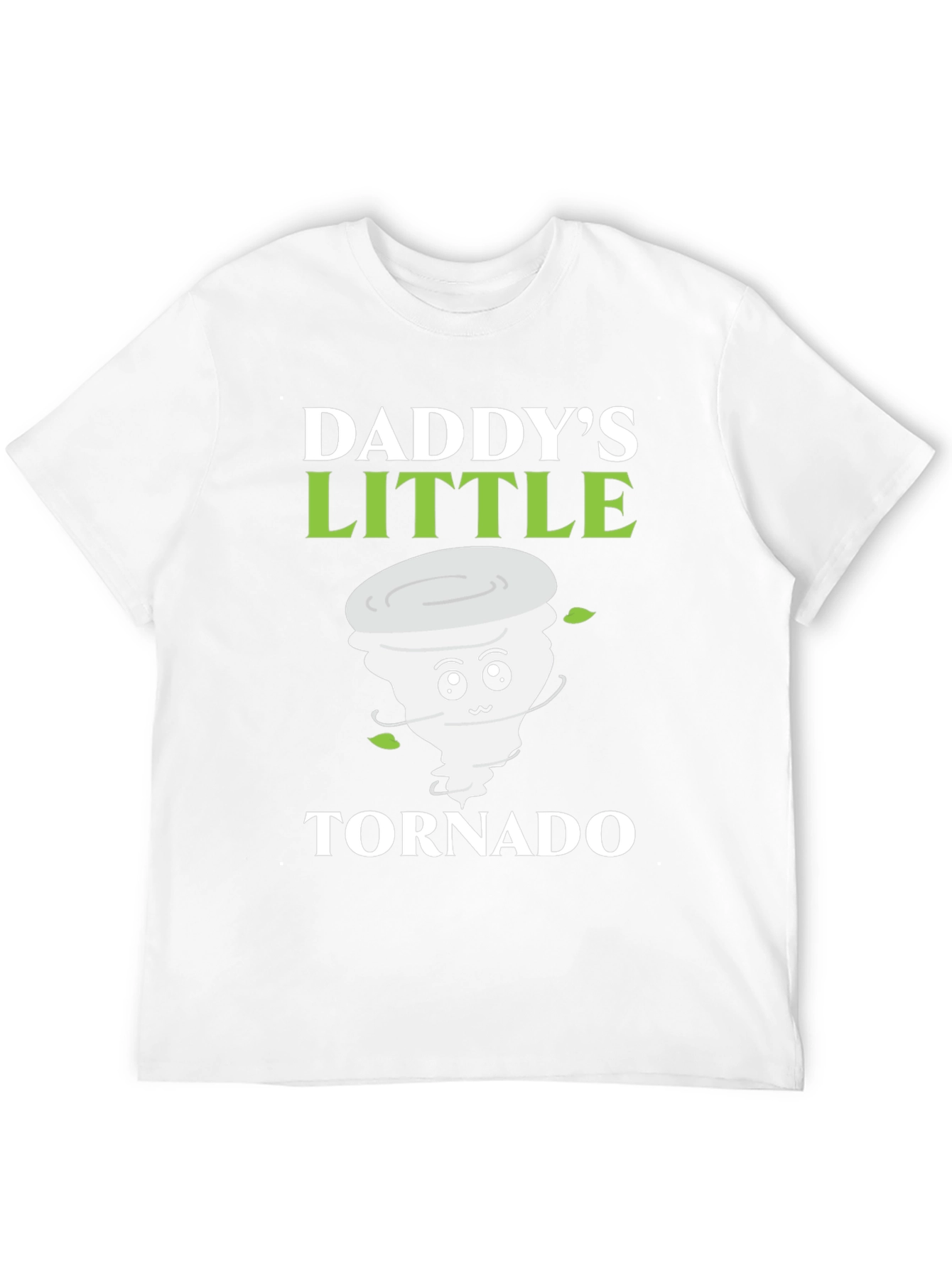 Daddys Little Tornado T-Shirt Cute Fathers Day Gift