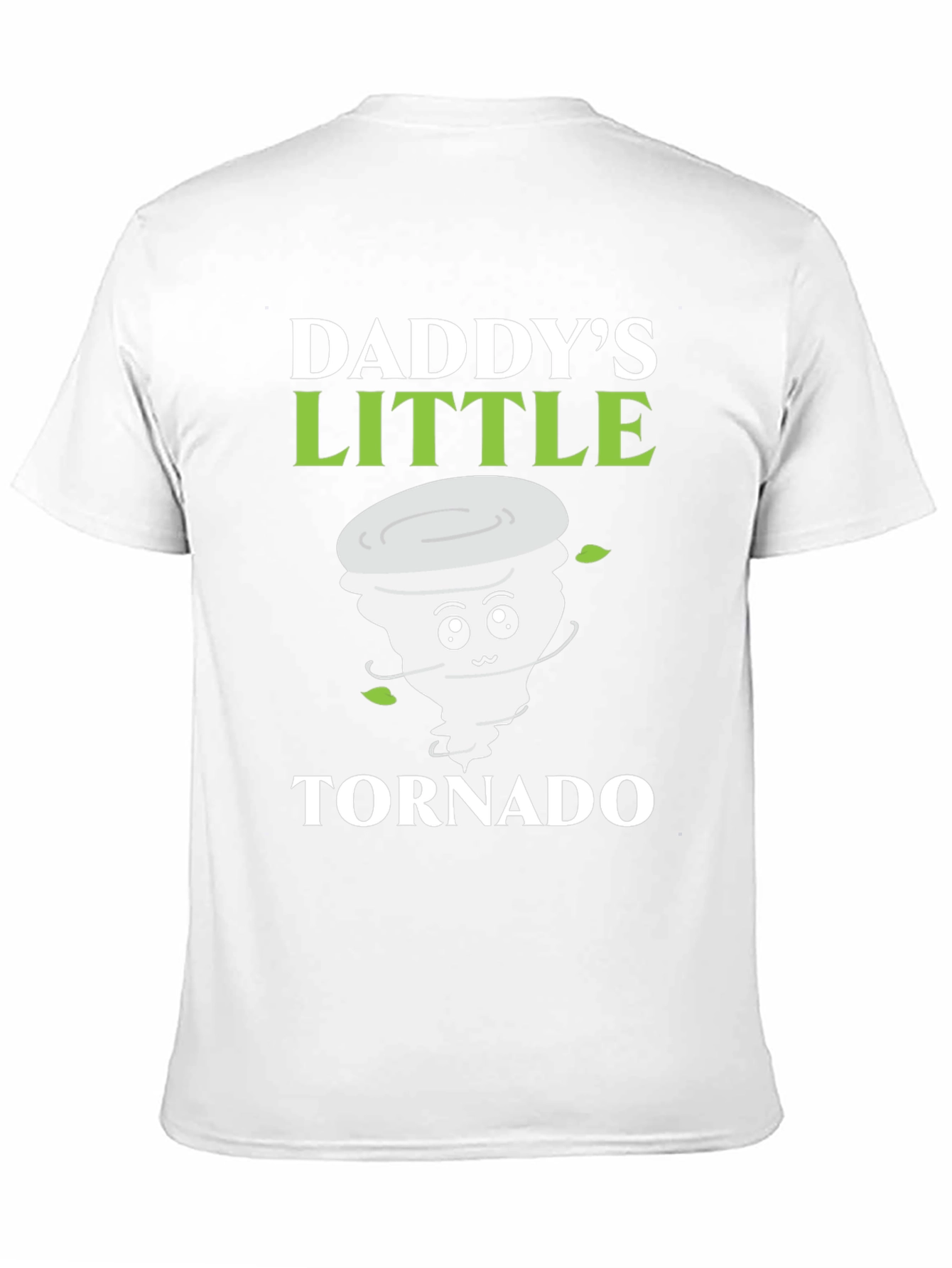 Daddys Little Tornado T-Shirt Cute Fathers Day Gift