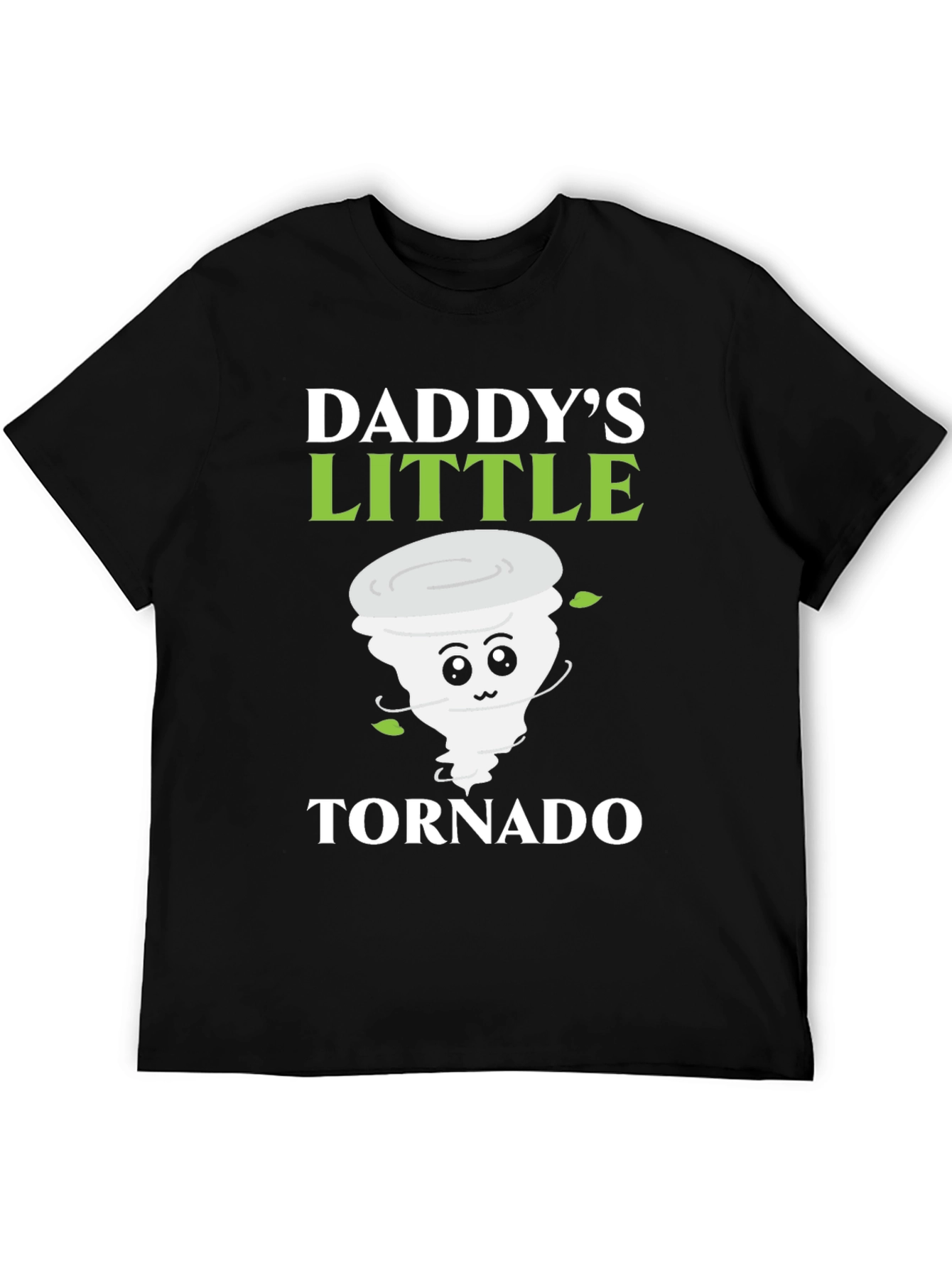Daddys Little Tornado T-Shirt Cute Fathers Day Gift