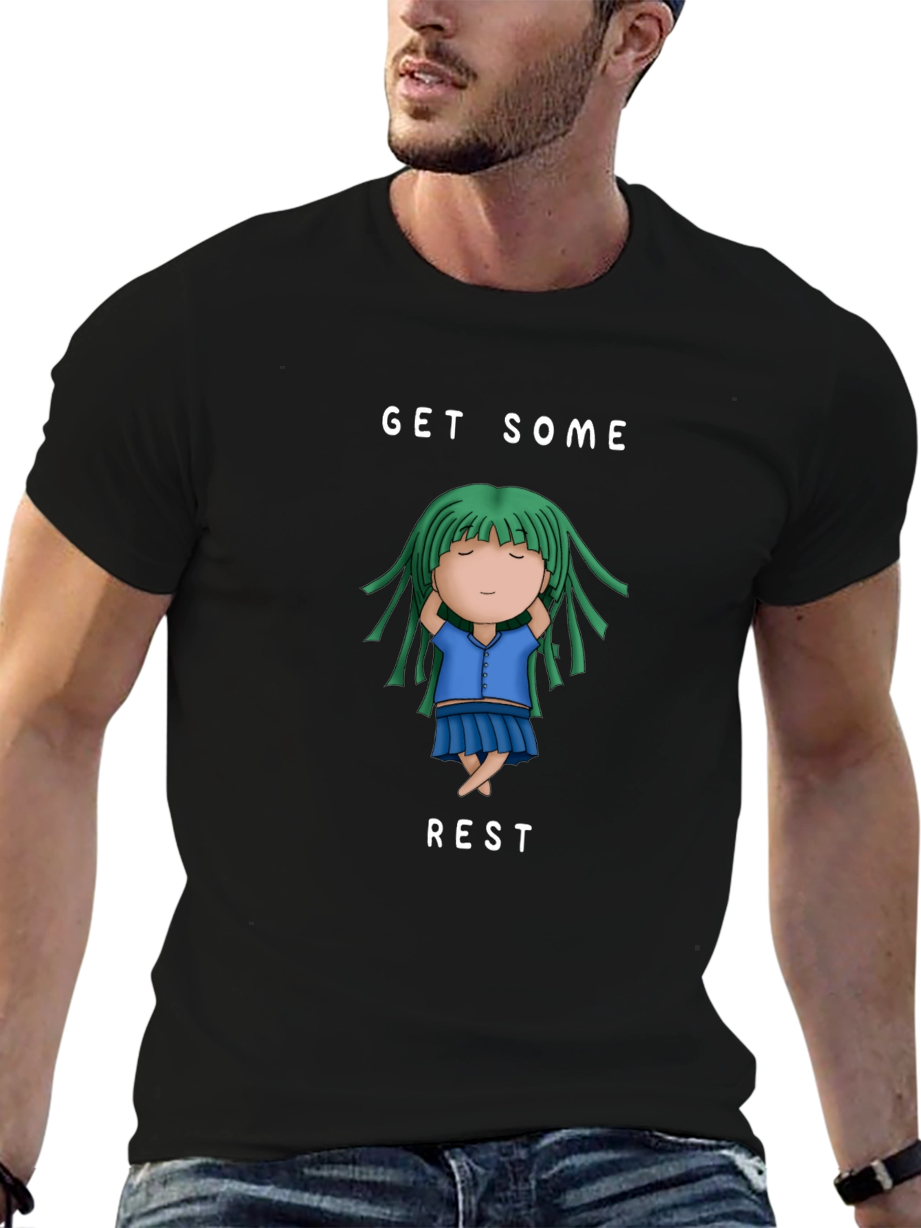 Get Some Rest Cartoon T-Shirt