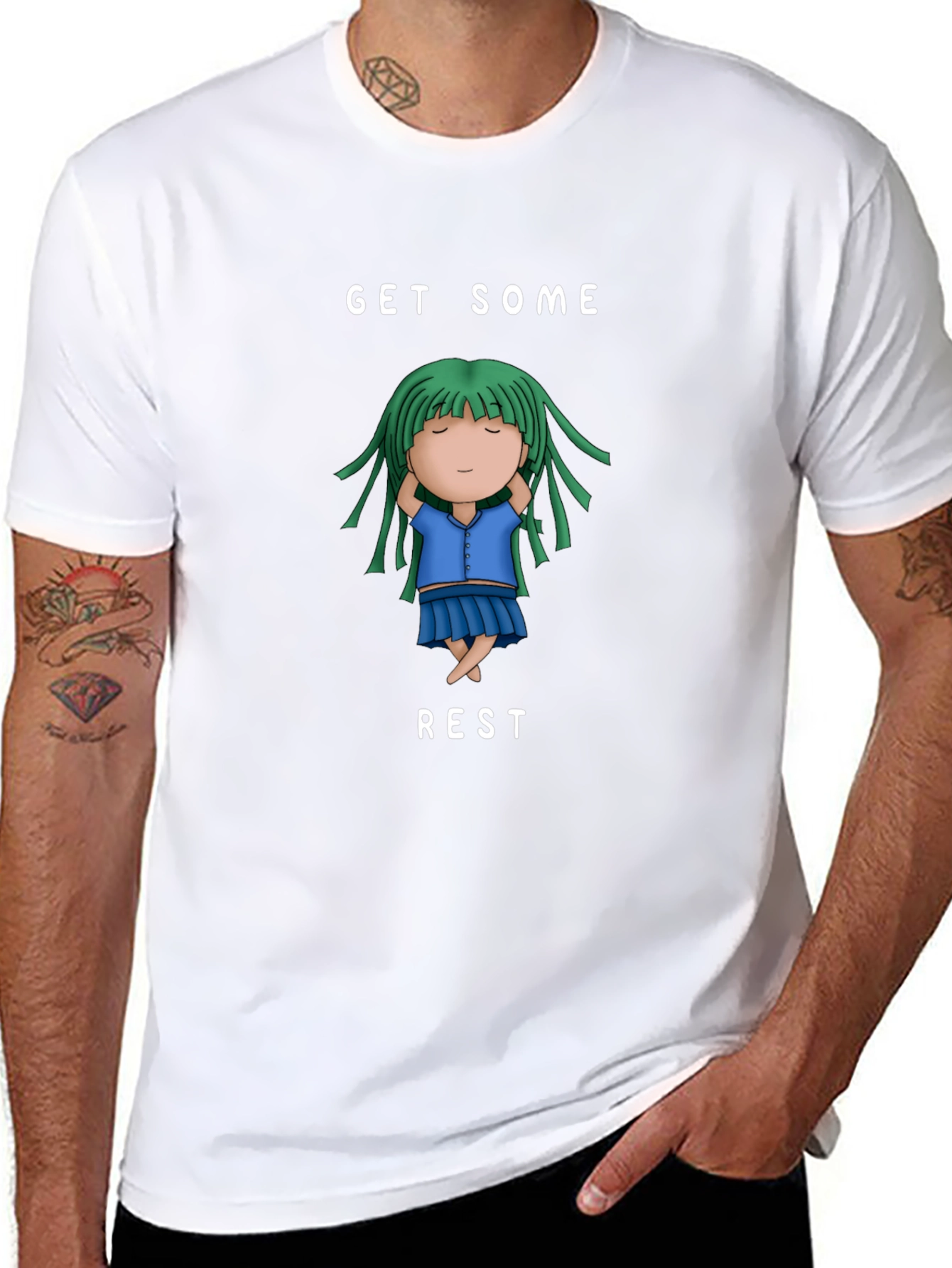 Get Some Rest Cartoon T-Shirt