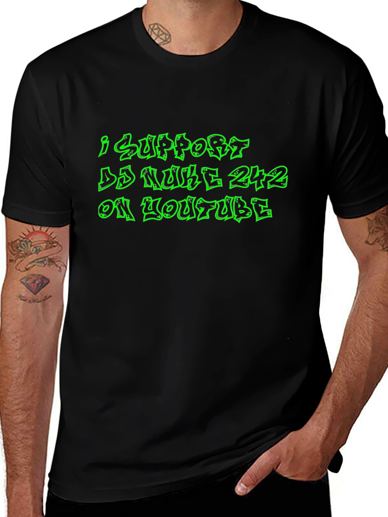 I Support DJ Nuke 242 T-Shirt