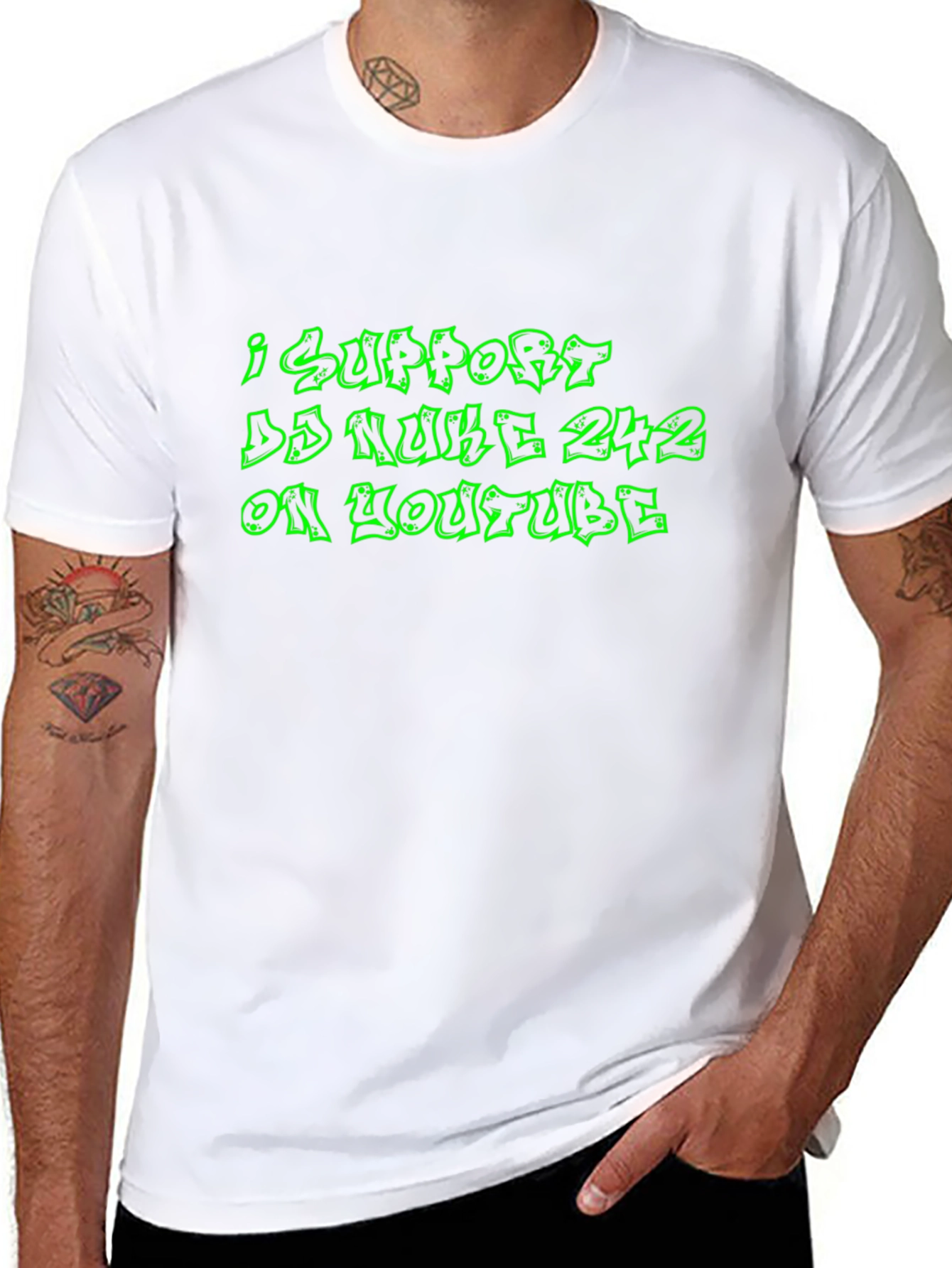 I Support DJ Nuke 242 T-Shirt