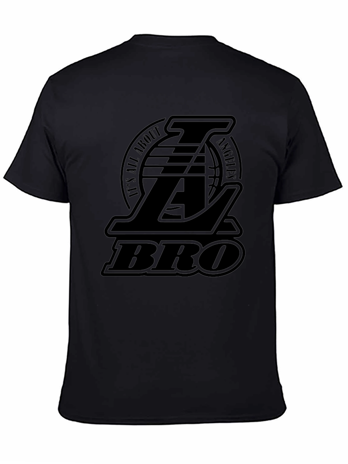LA Lakers BRO Black T-Shirt