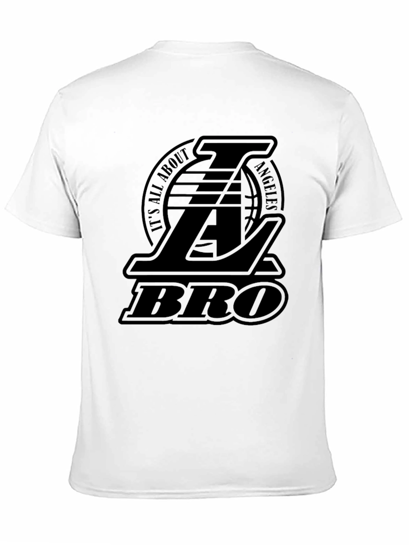 LA Lakers BRO Black T-Shirt