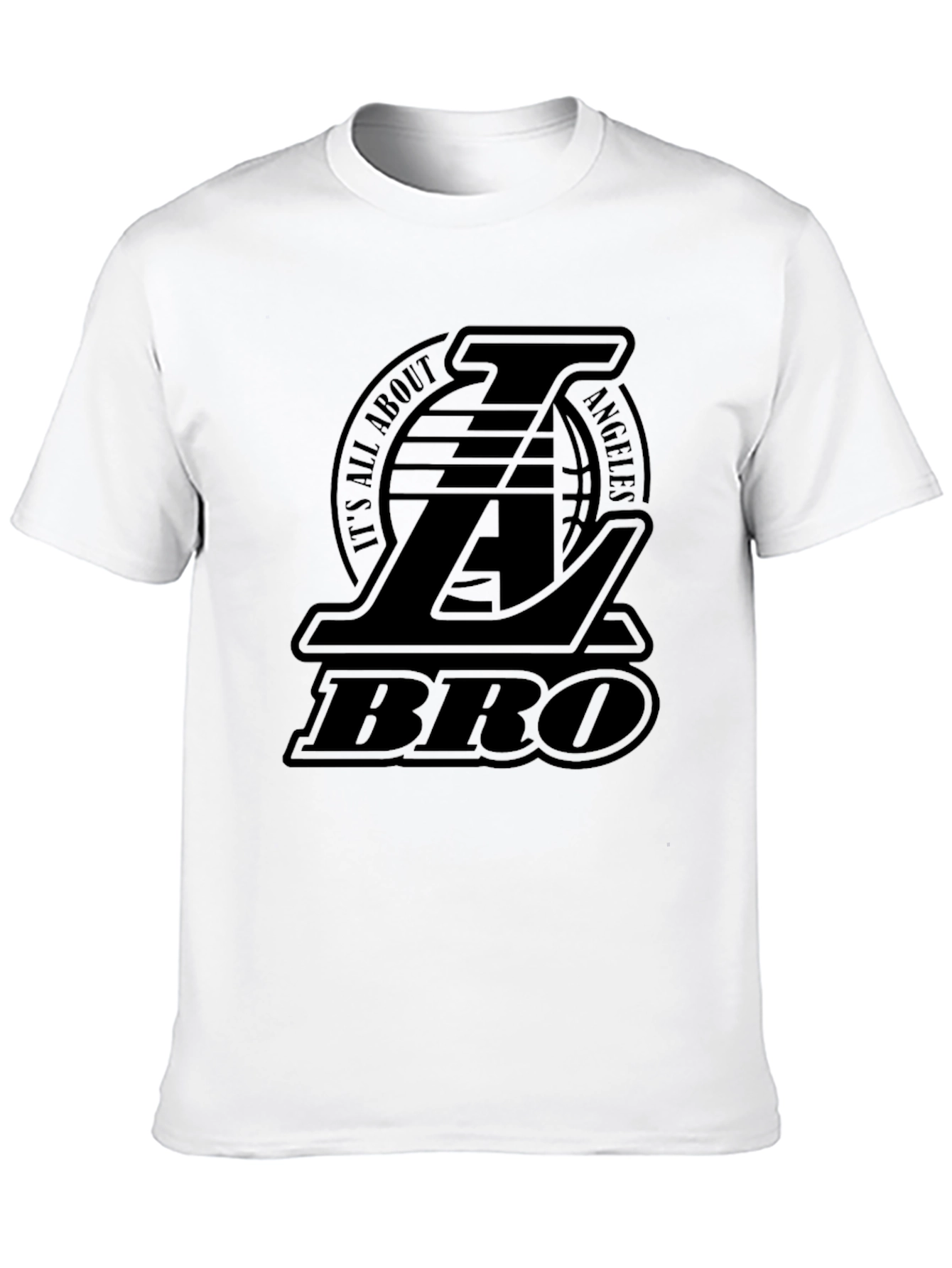 LA Lakers BRO Black T-Shirt