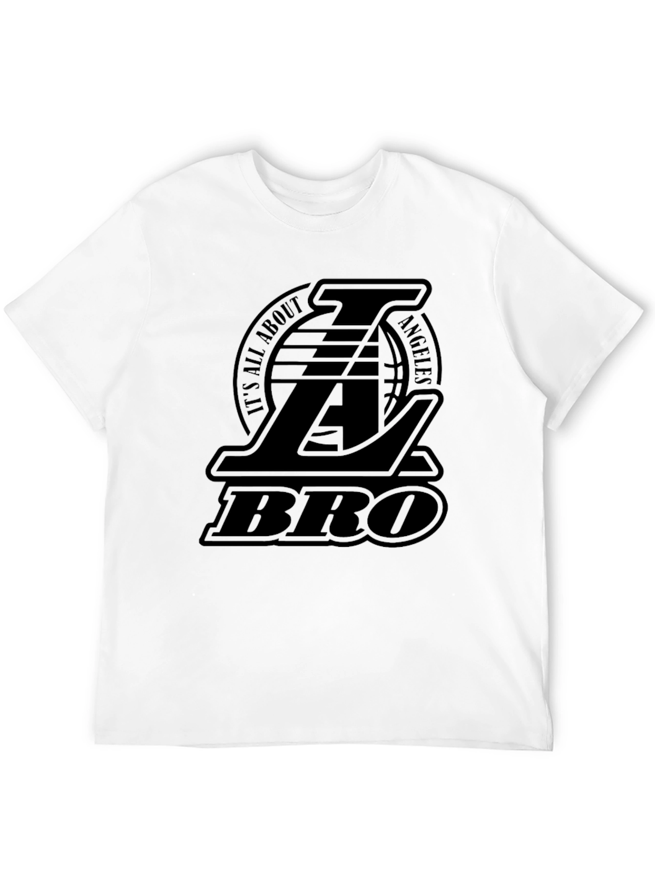 LA Lakers BRO Black T-Shirt