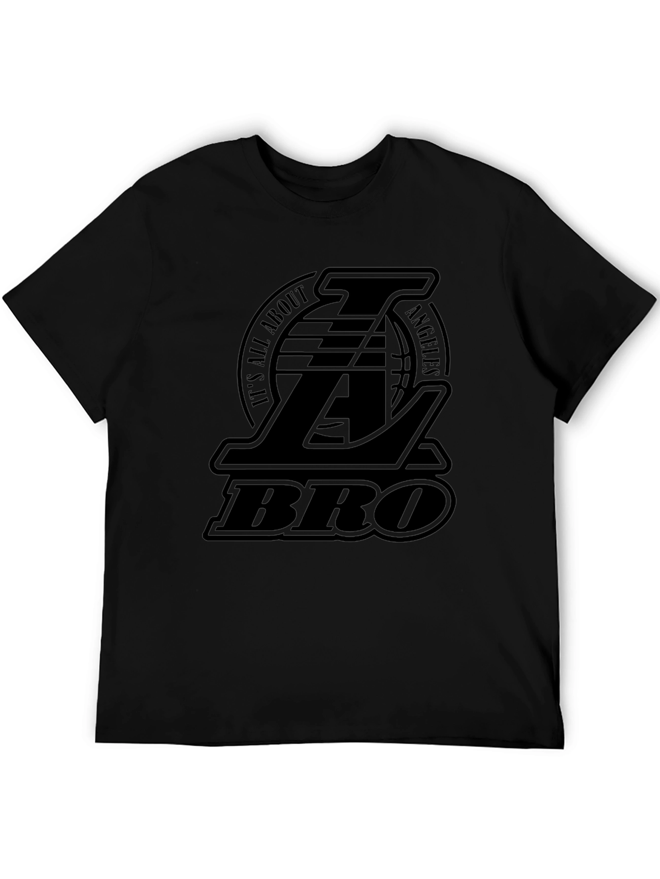 LA Lakers BRO Black T-Shirt