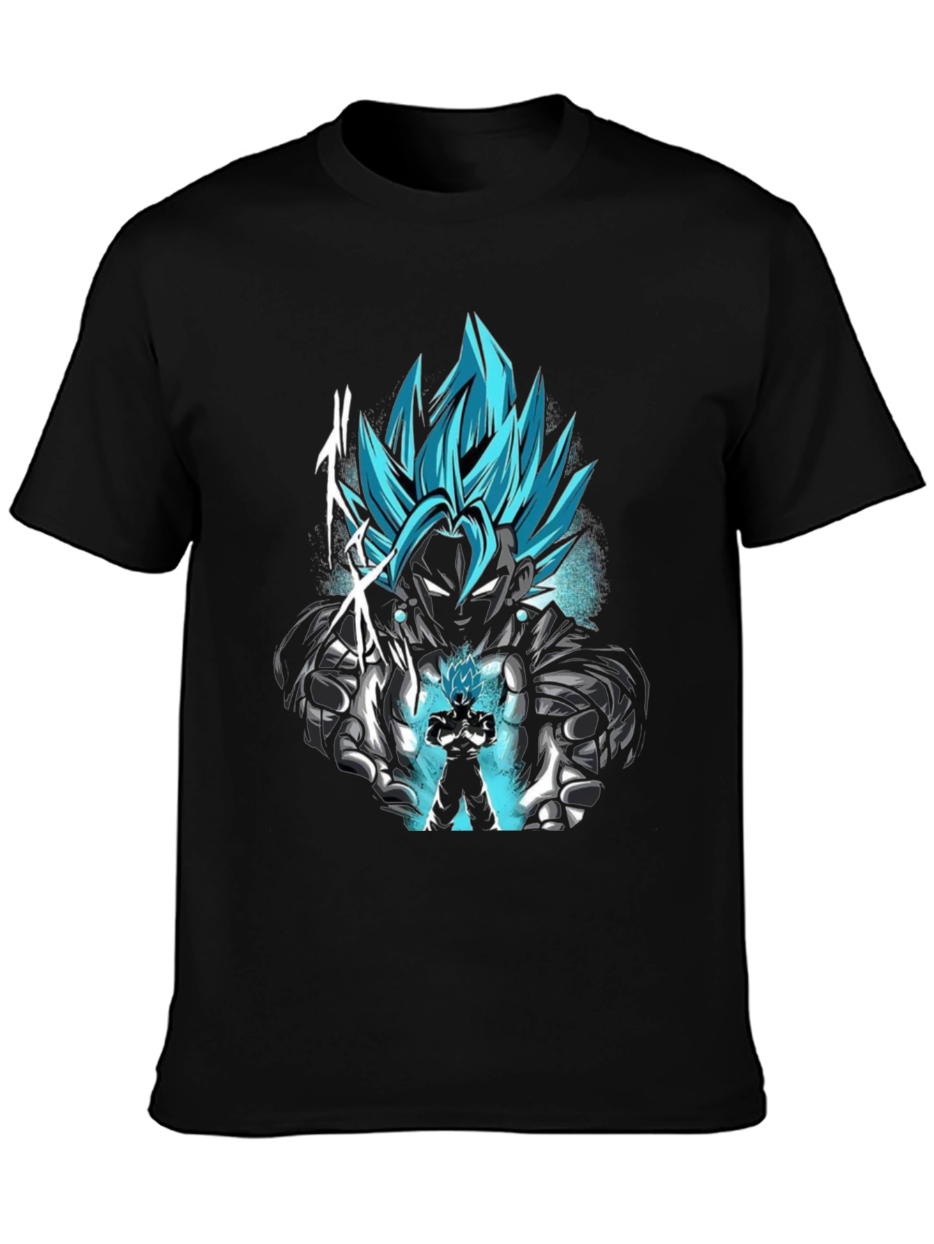 Vegito Blue Anime Graphic T-Shirt