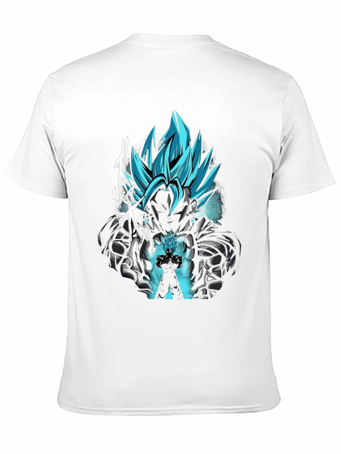Vegito Blue Anime Graphic T-Shirt