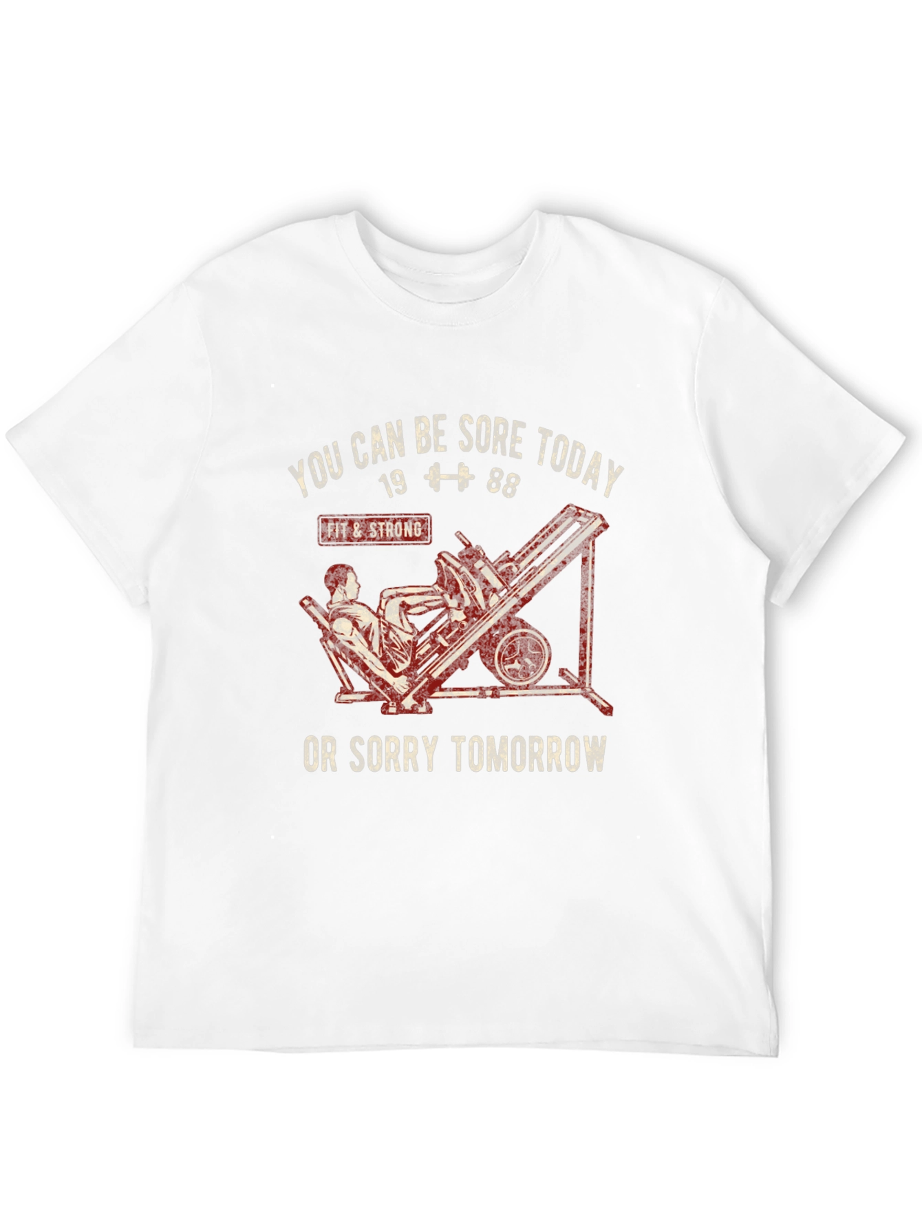 Workout Motivation T-Shirt - Be Sore Today!