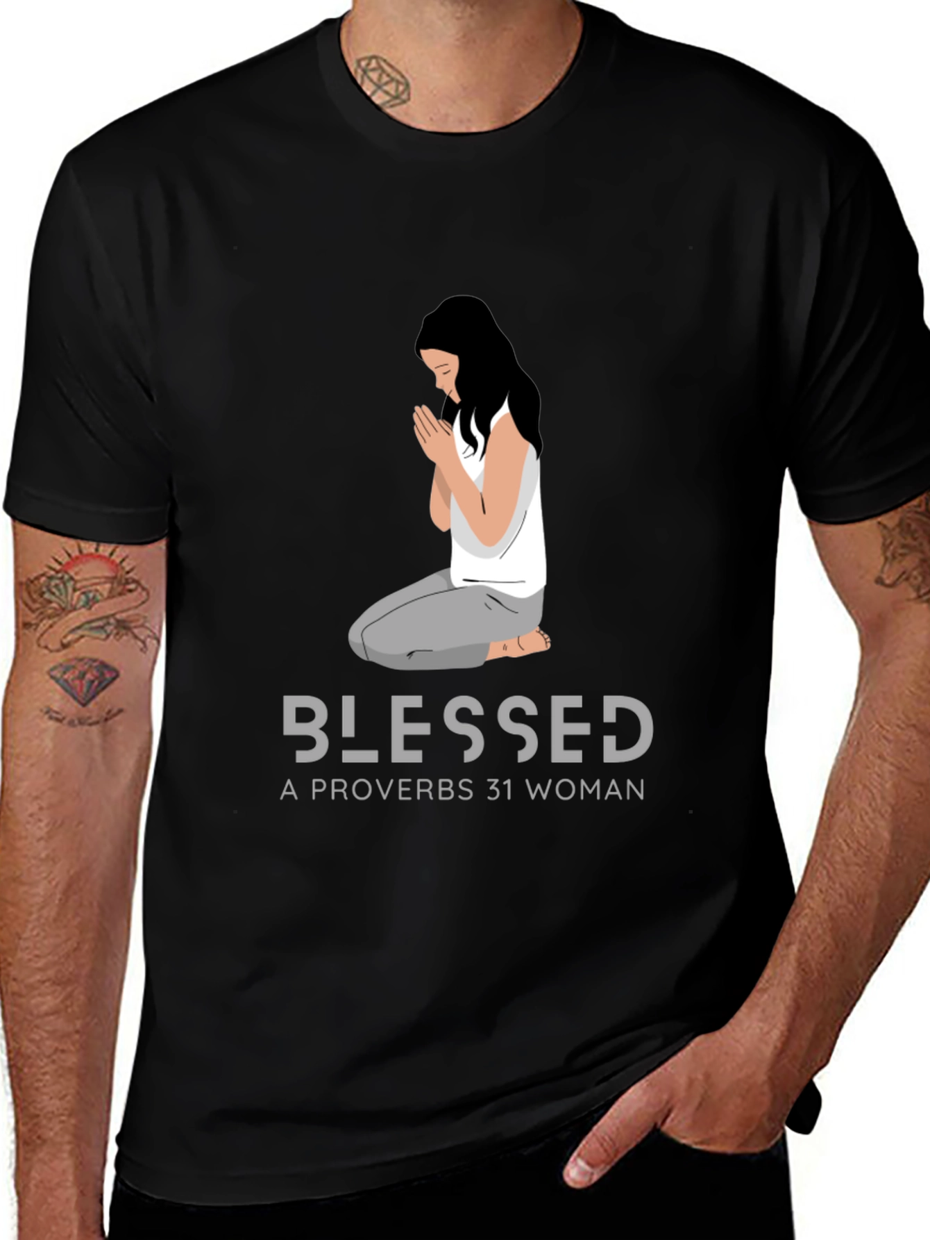 Blessed Proverbs 31 Woman T-Shirt