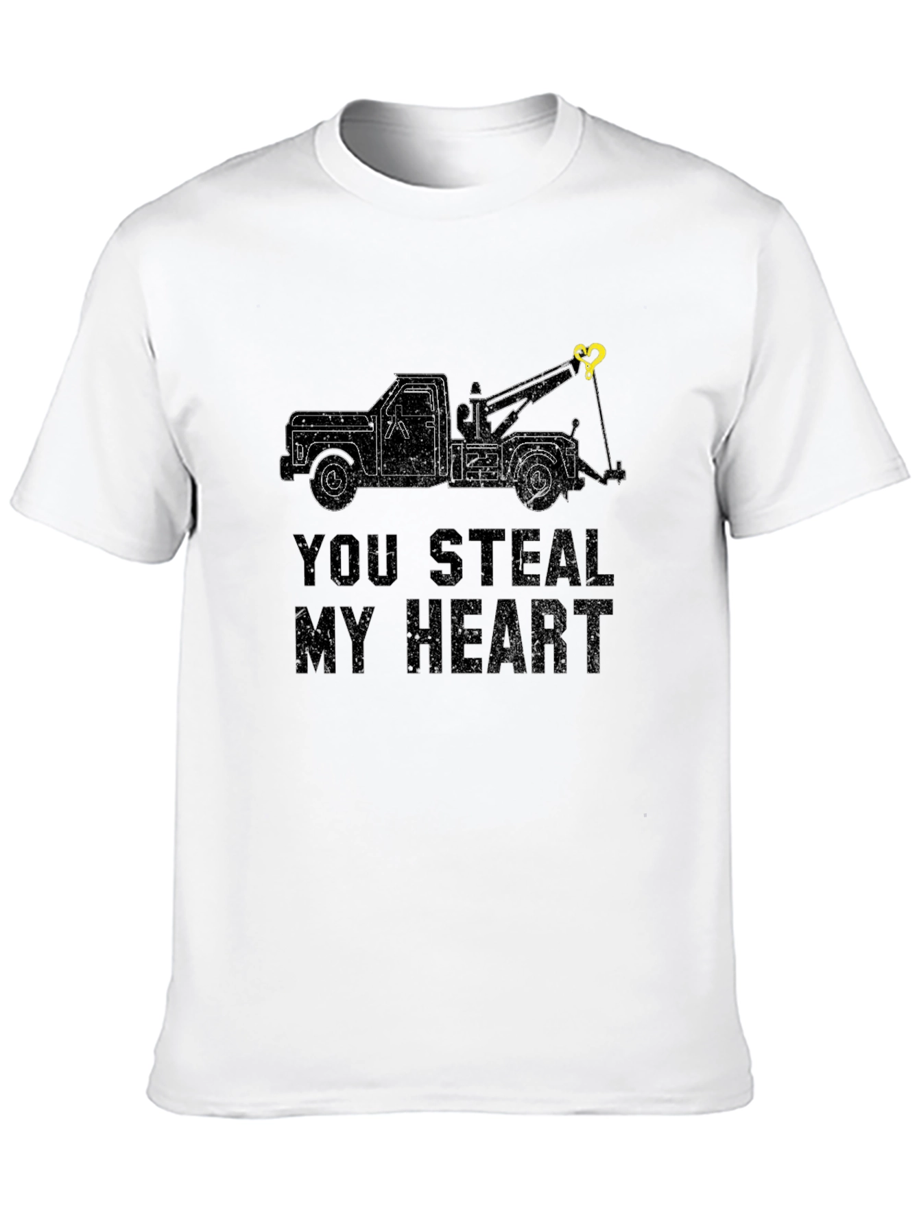 You Steal My Heart Tow Truck T-Shirt