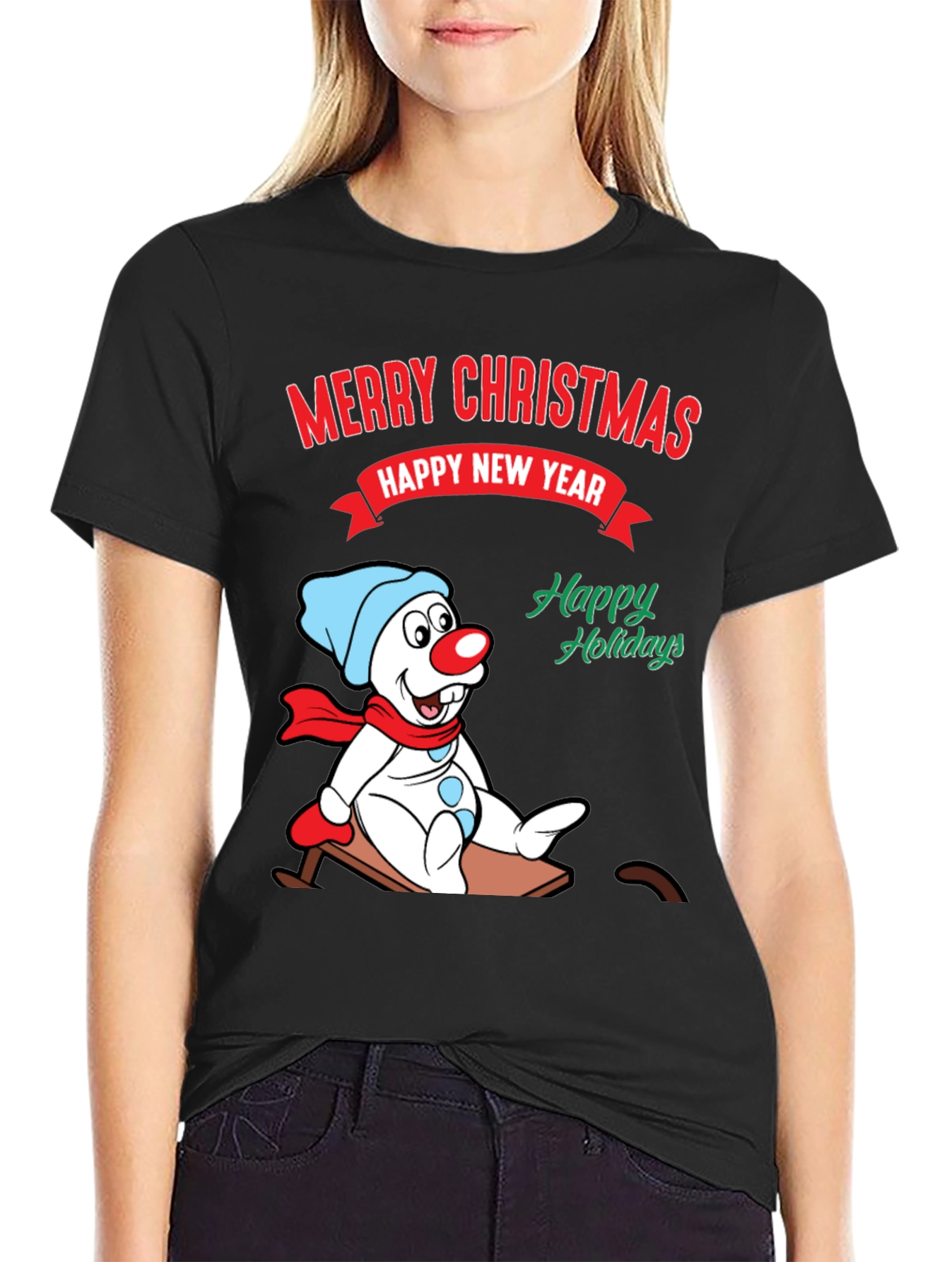 Festive Holiday Graphic Tee
