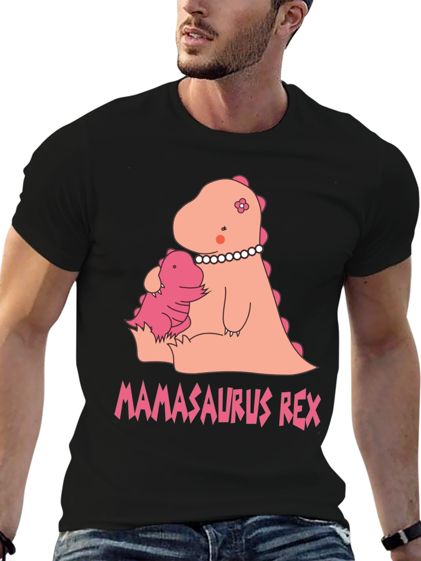 Mamasaurus Rex T-Shirt - Cute Dinosaur Graphic Tee