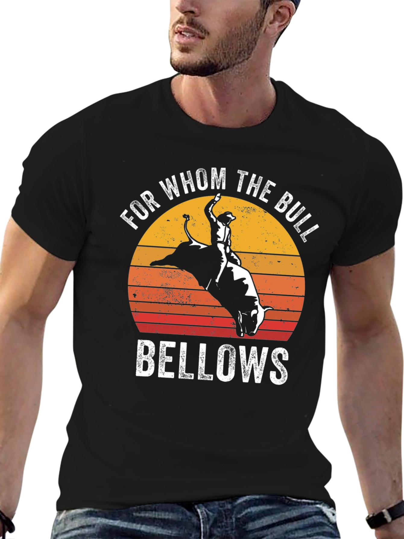 For Whom The Bull Bellows Graphic Tee