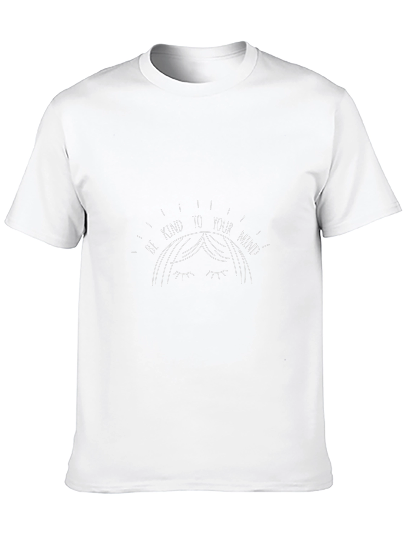 Be Kind to Your Mind Black Graphic Tee