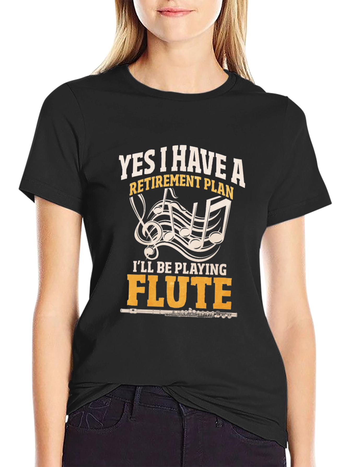 Flute Retirement Plan T-Shirt