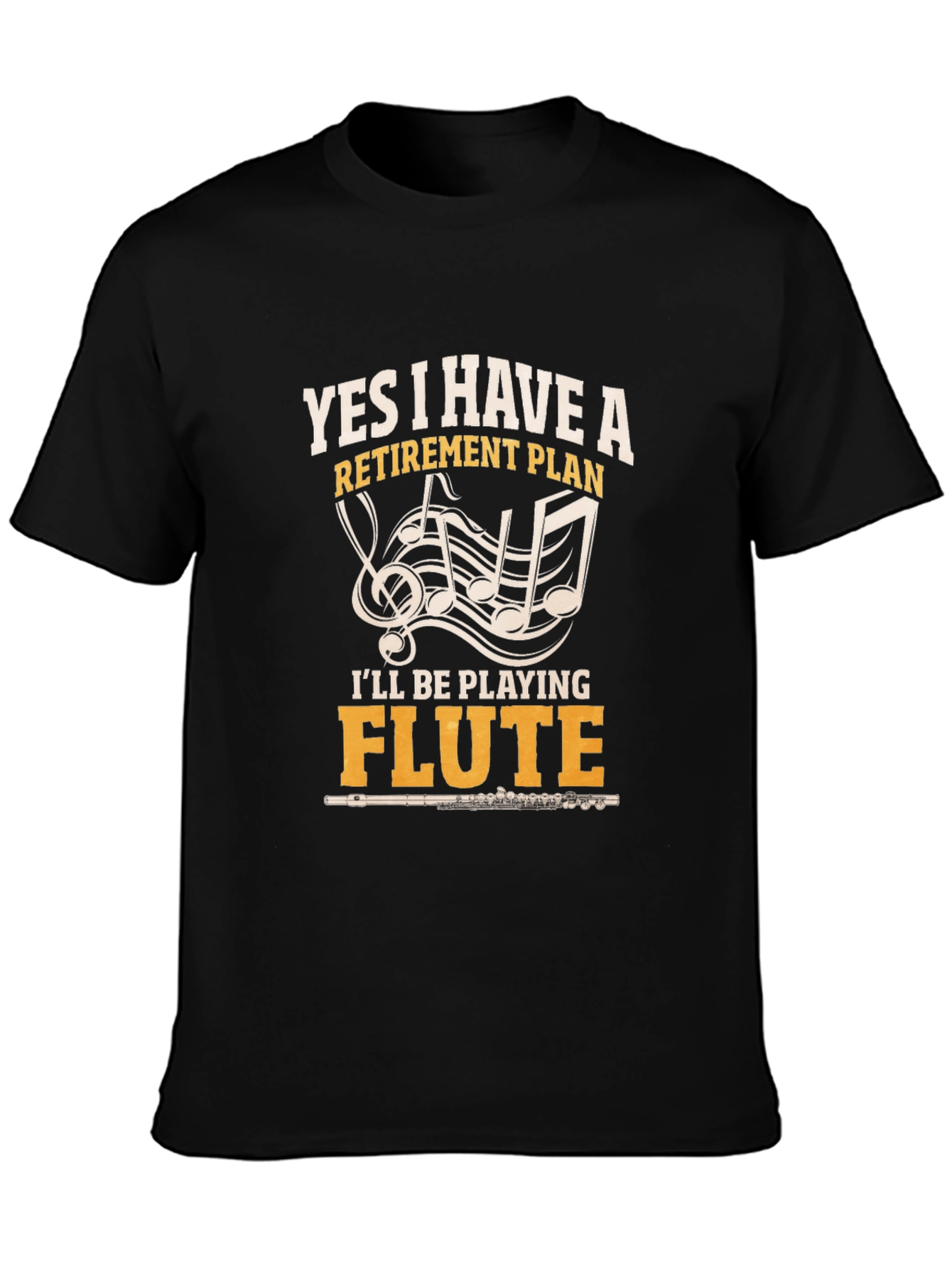 Flute Retirement Plan T-Shirt