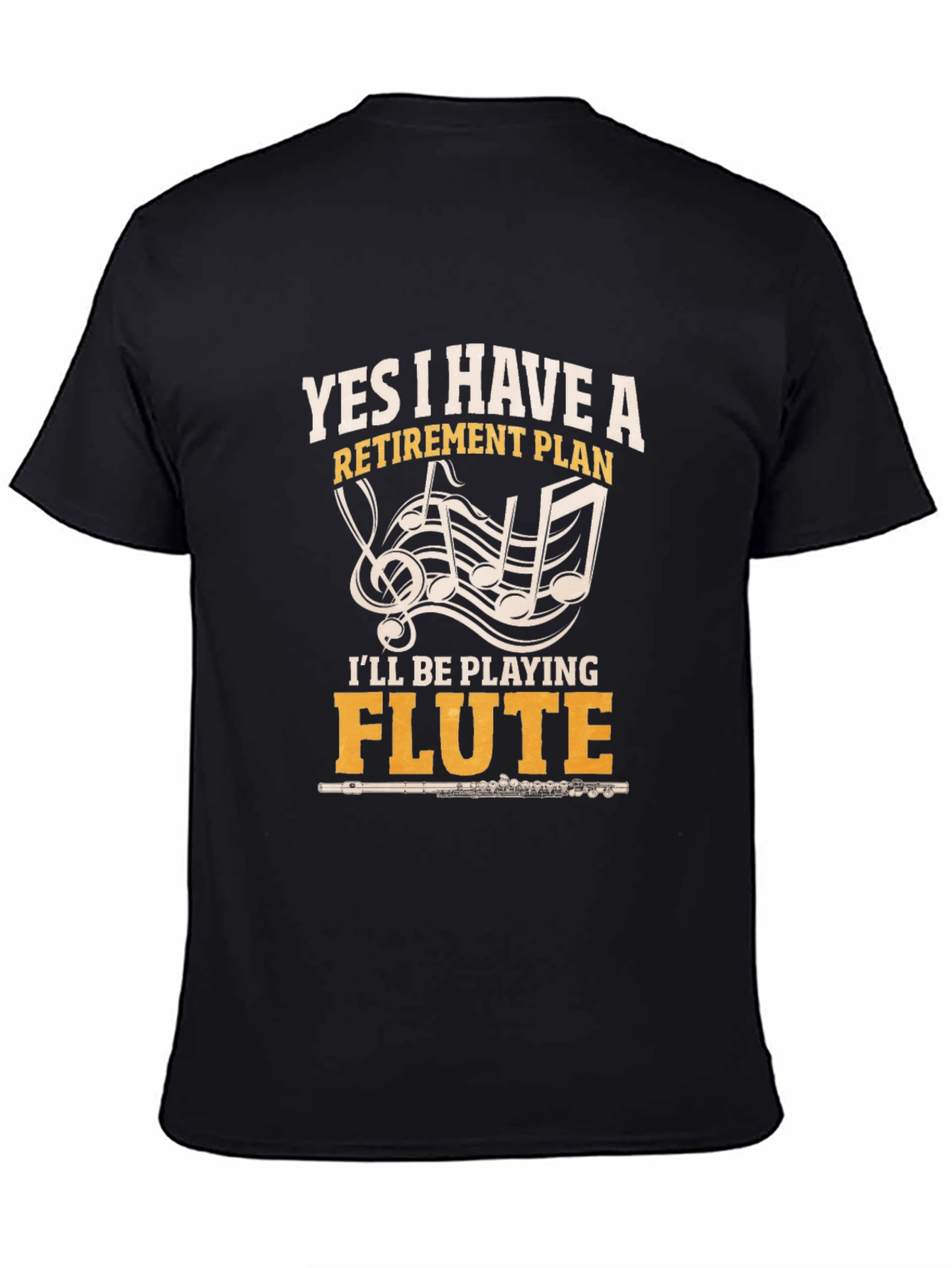 Flute Retirement Plan T-Shirt