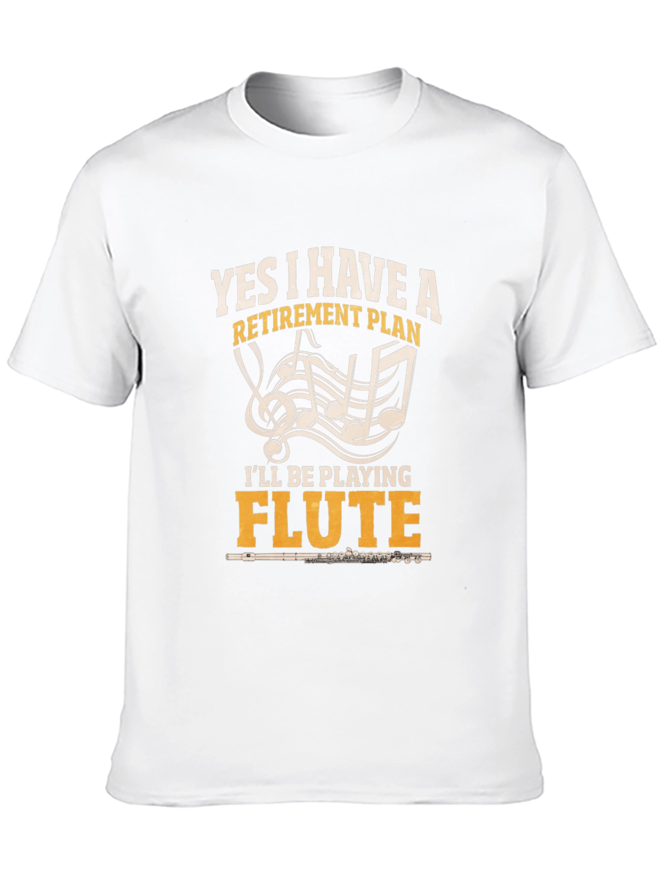 Flute Retirement Plan T-Shirt