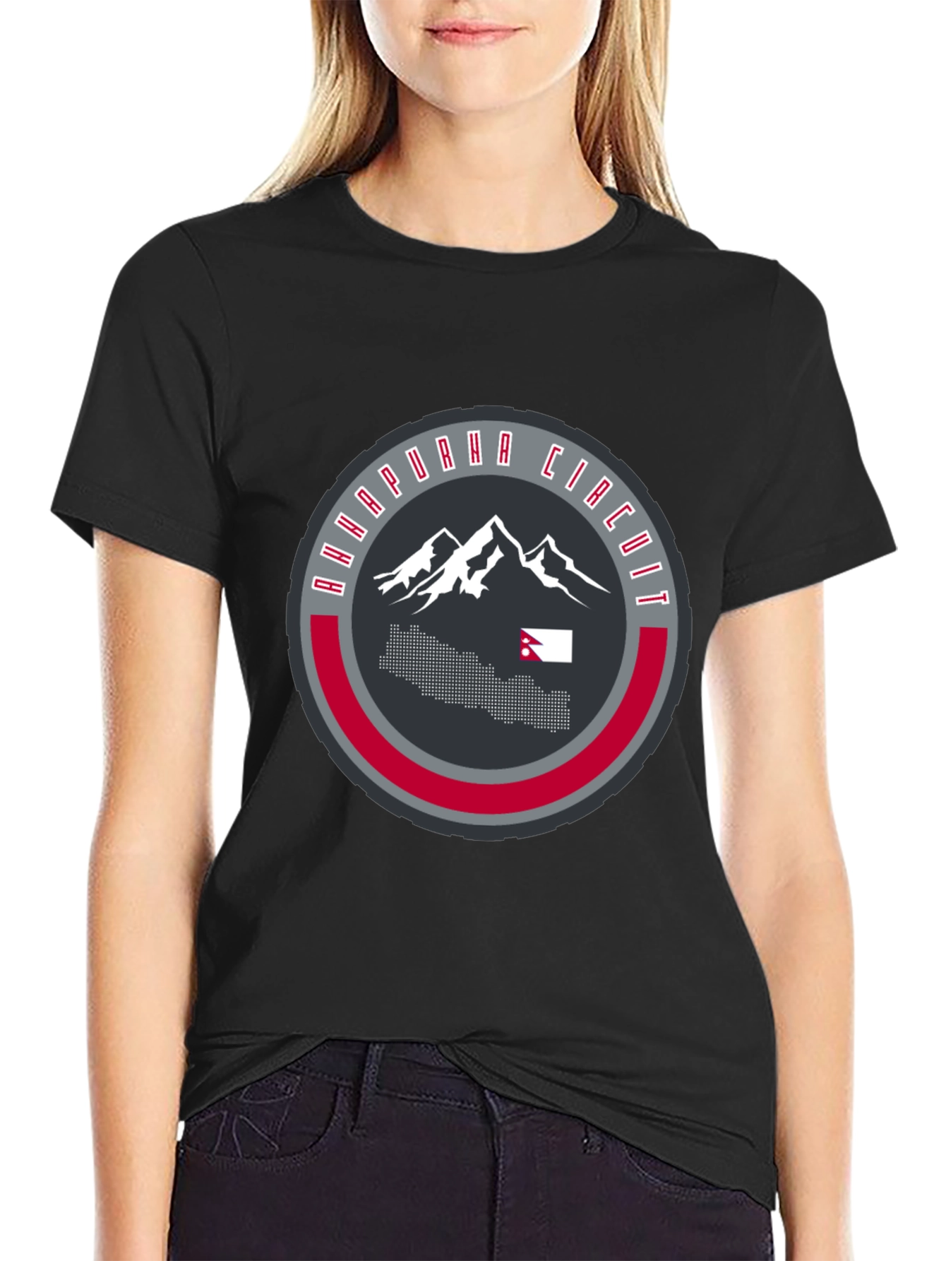 Annapurna Circuit T-Shirt - Nepal Hiking Souvenir