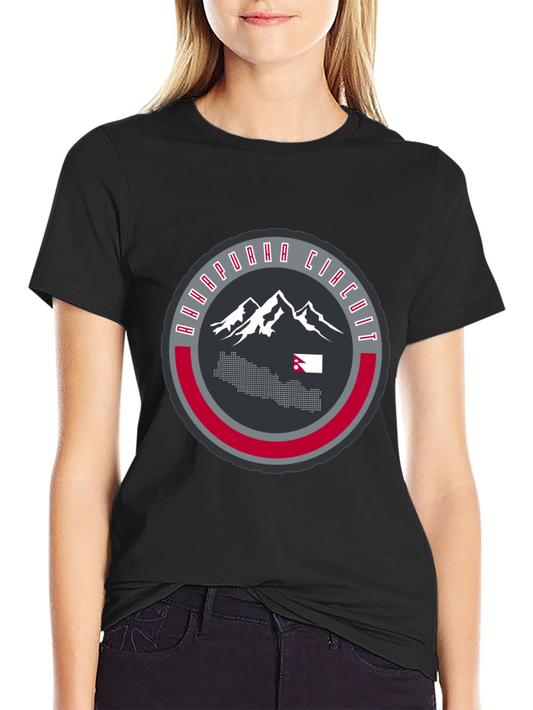 Annapurna Circuit T-Shirt - Nepal Hiking Souvenir