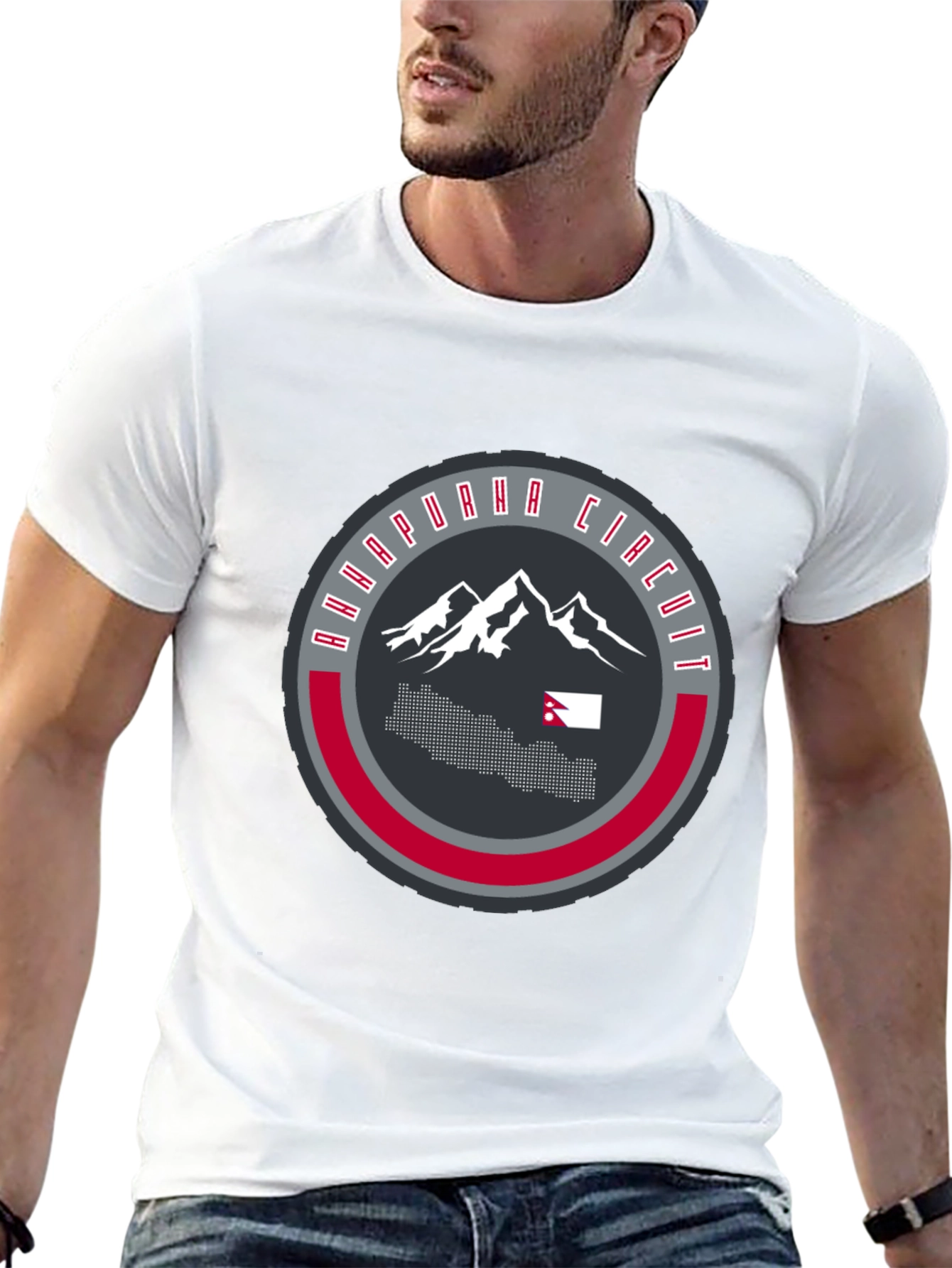 Annapurna Circuit T-Shirt - Nepal Hiking Souvenir