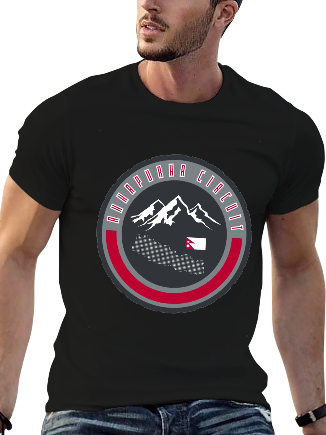 Annapurna Circuit T-Shirt - Nepal Hiking Souvenir